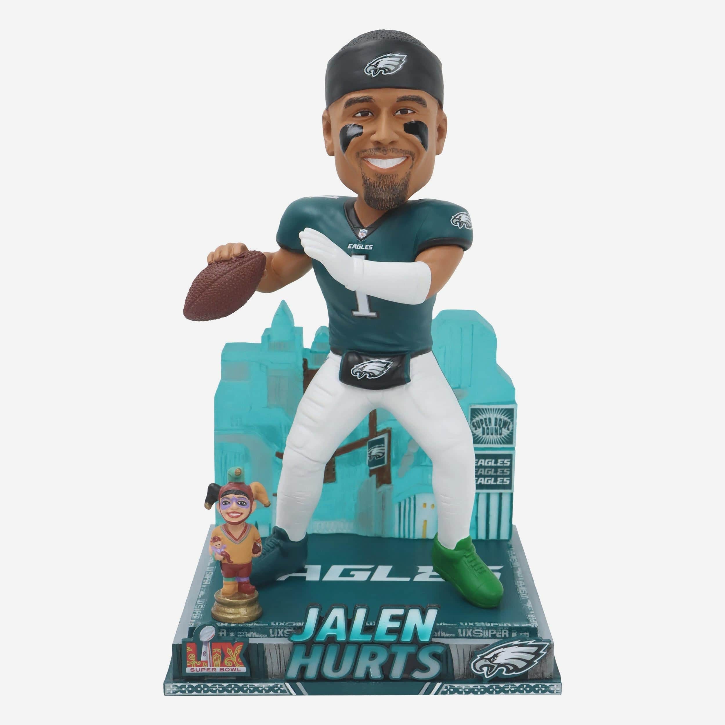 Jalen Hurts Philadelphia Eagles Super Bowl LIX Bound Light Up Bobblehead