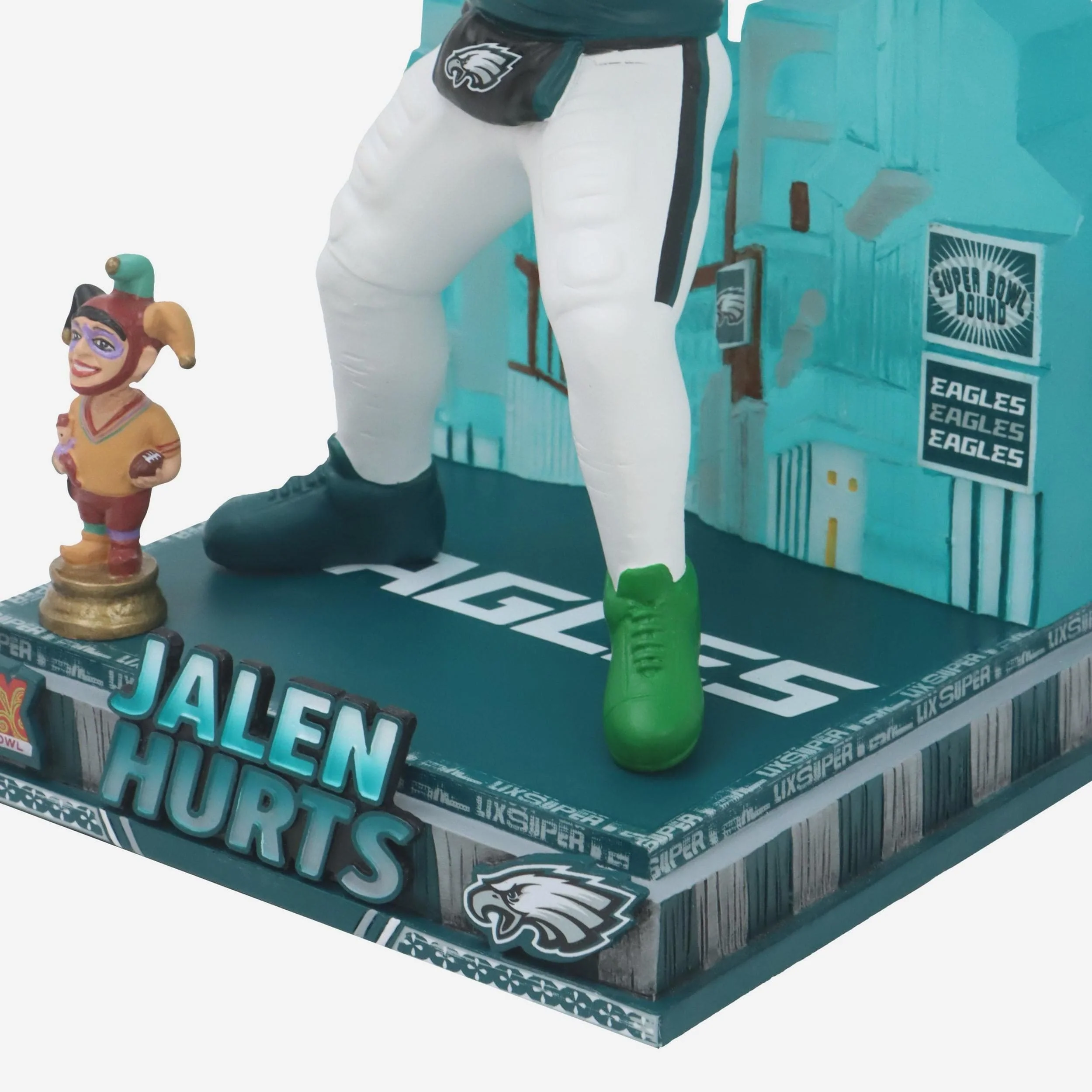 Jalen Hurts Philadelphia Eagles Super Bowl LIX Bound Light Up Bobblehead - Image 4