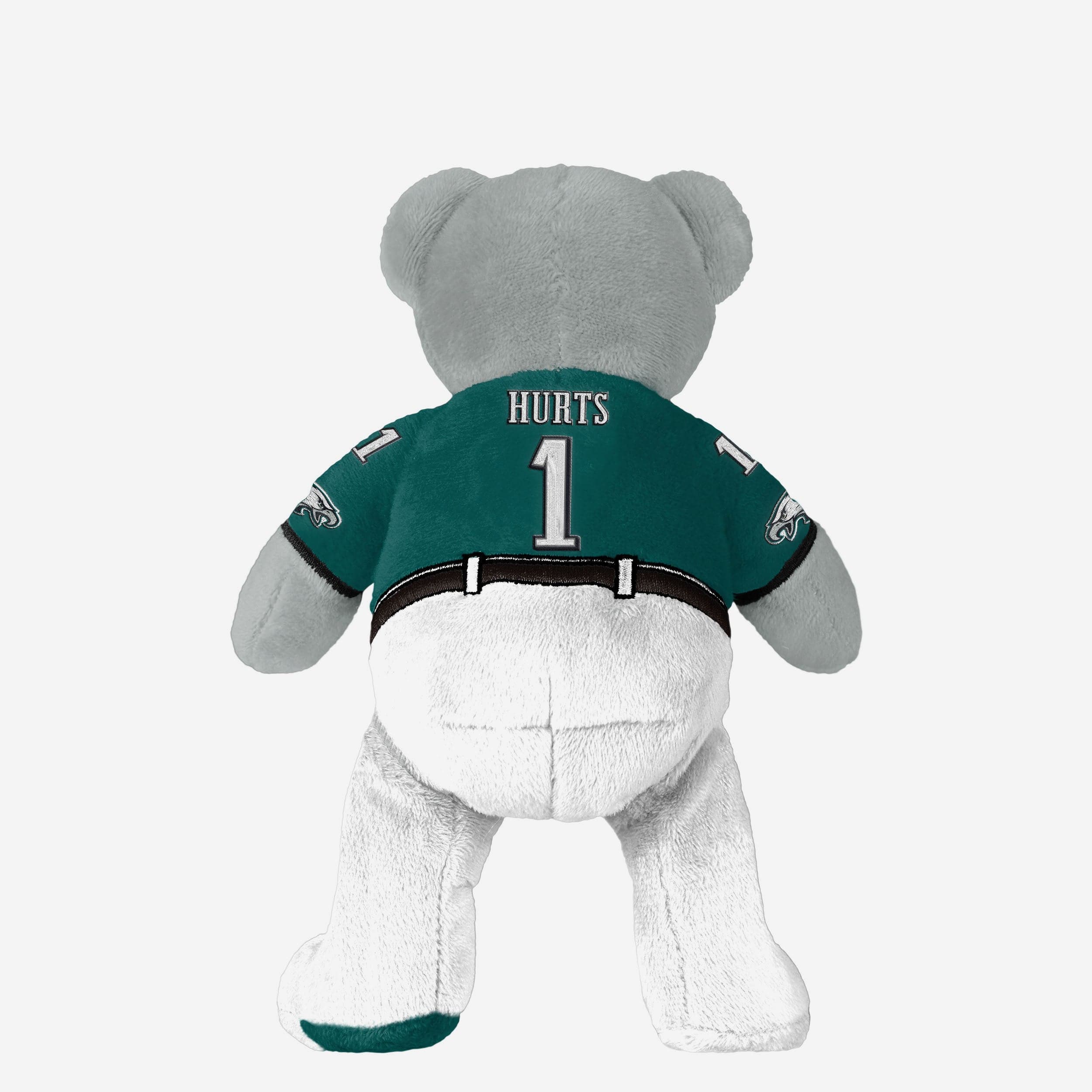 Jalen Hurts Philadelphia Eagles Super Bowl LIX Bound Team Beans Embroidered Player Bear - Image 2