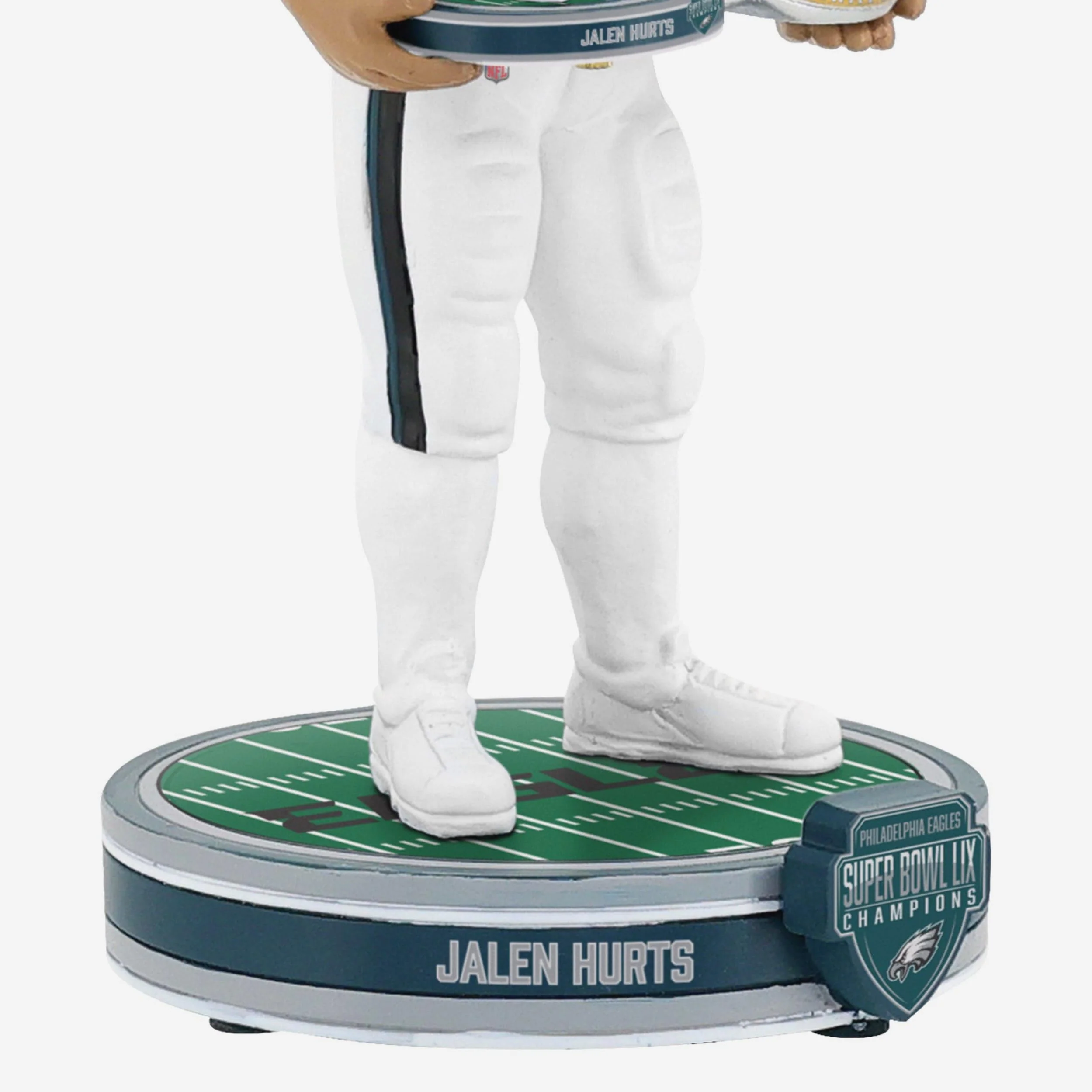 Jalen Hurts Philadelphia Eagles Super Bowl LIX Champions Bobble Dubblz Bobblehead - Image 3