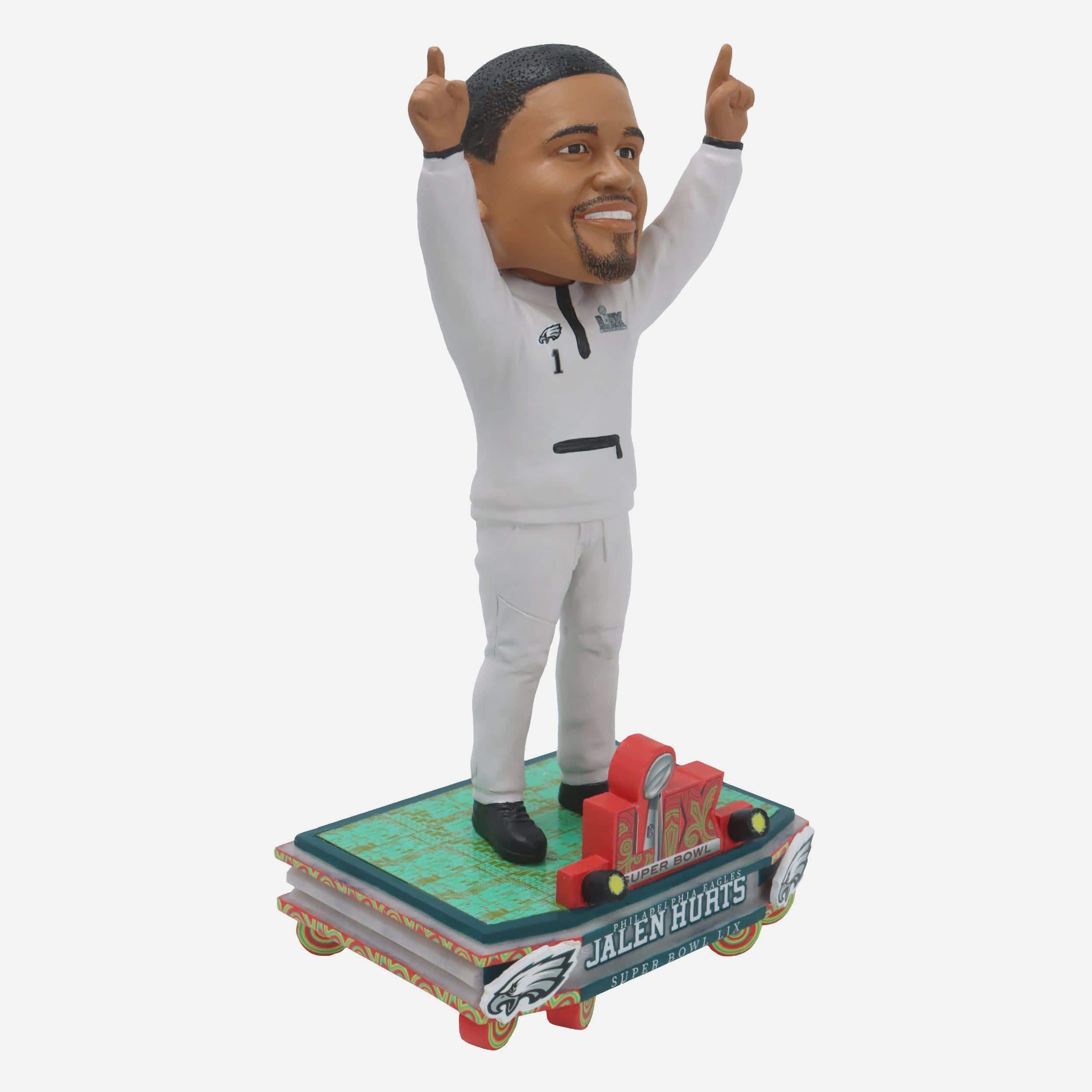 Jalen Hurts Philadelphia Eagles Super Bowl LIX Outfit Bobblehead - Image 4