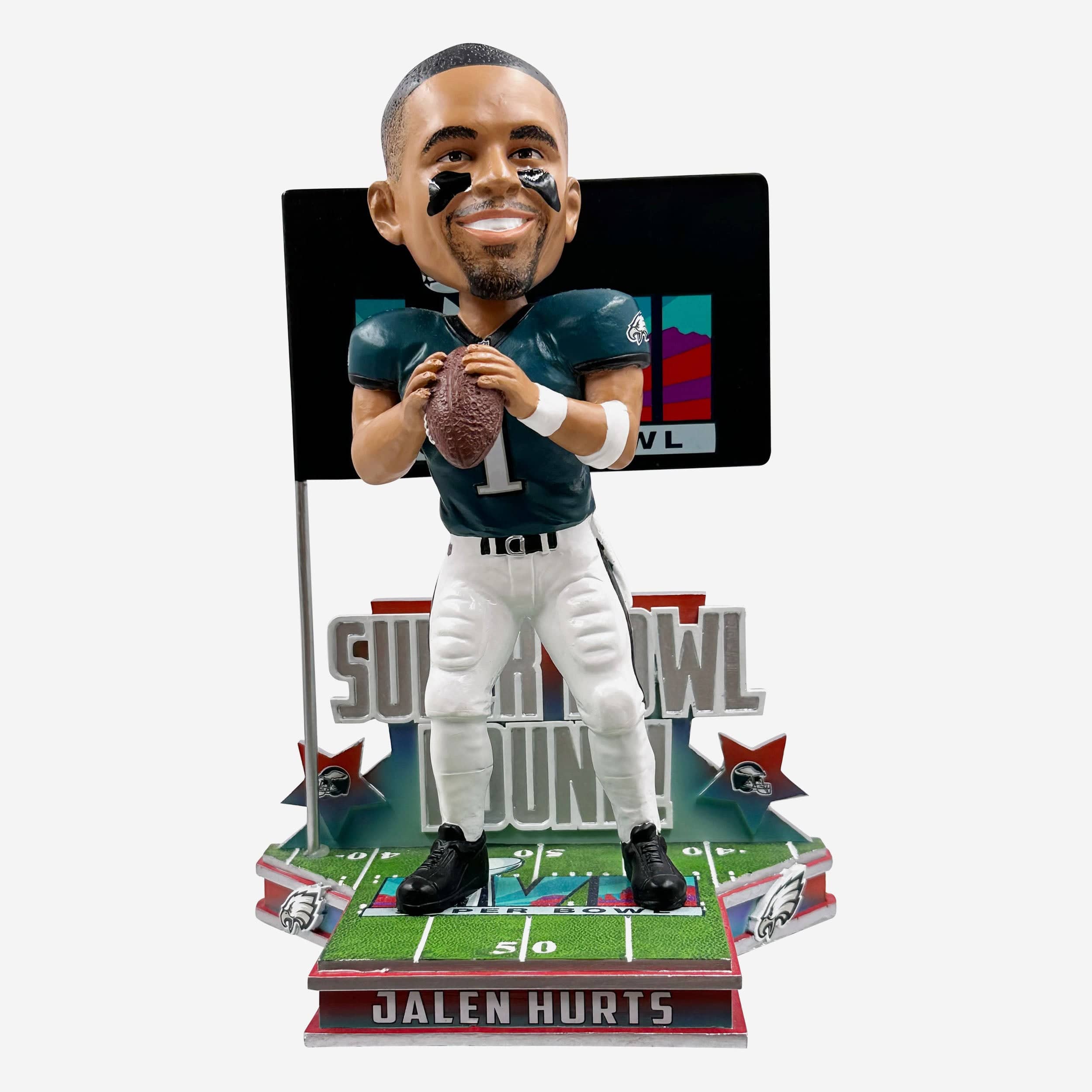 Jalen Hurts Philadelphia Eagles Super Bowl LVII Bound Bobblehead