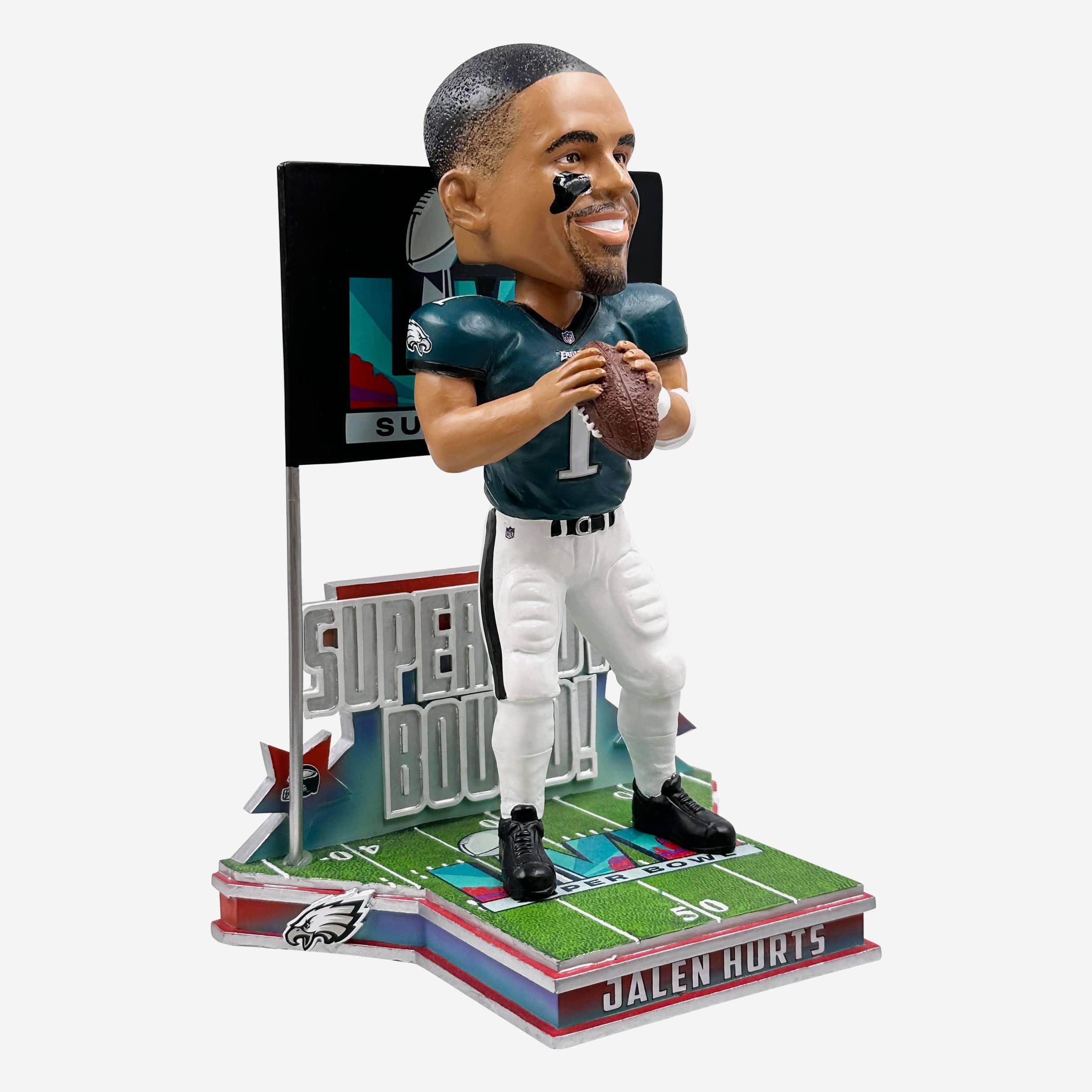 Jalen Hurts Philadelphia Eagles Super Bowl LVII Bound Bobblehead - Image 4