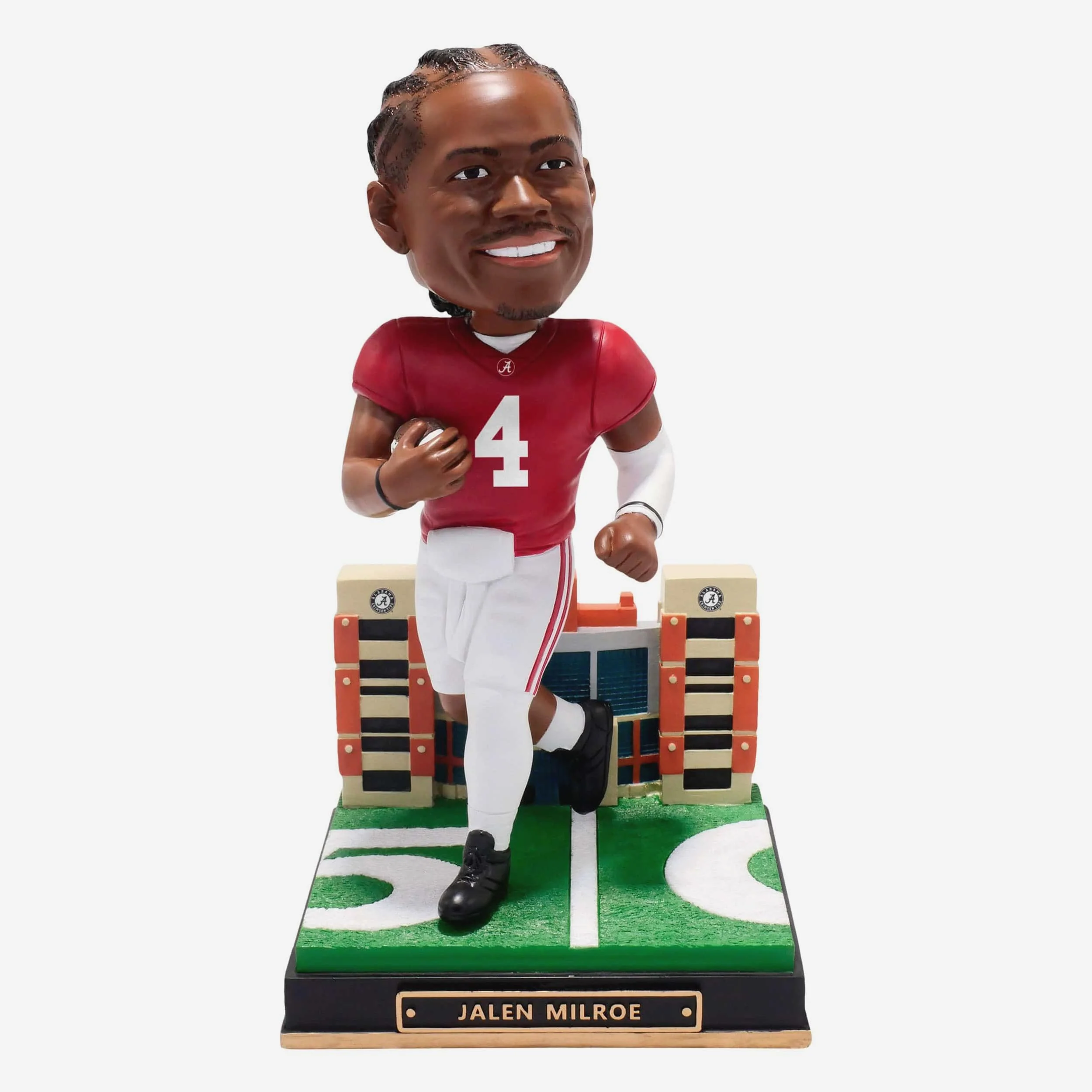 Jalen Milroe Alabama Crimson Tide Gates Series Bobblehead
