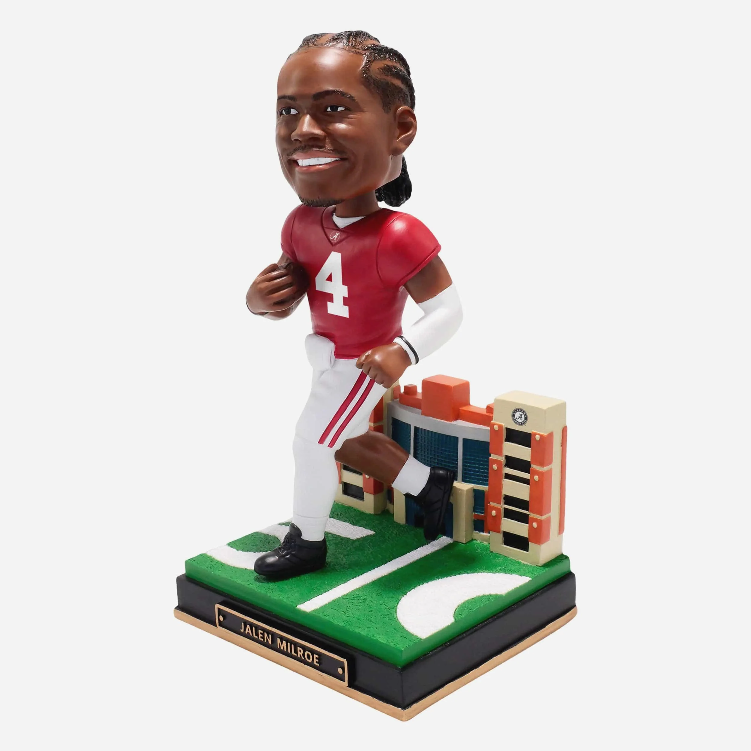 Jalen Milroe Alabama Crimson Tide Gates Series Bobblehead - Image 4