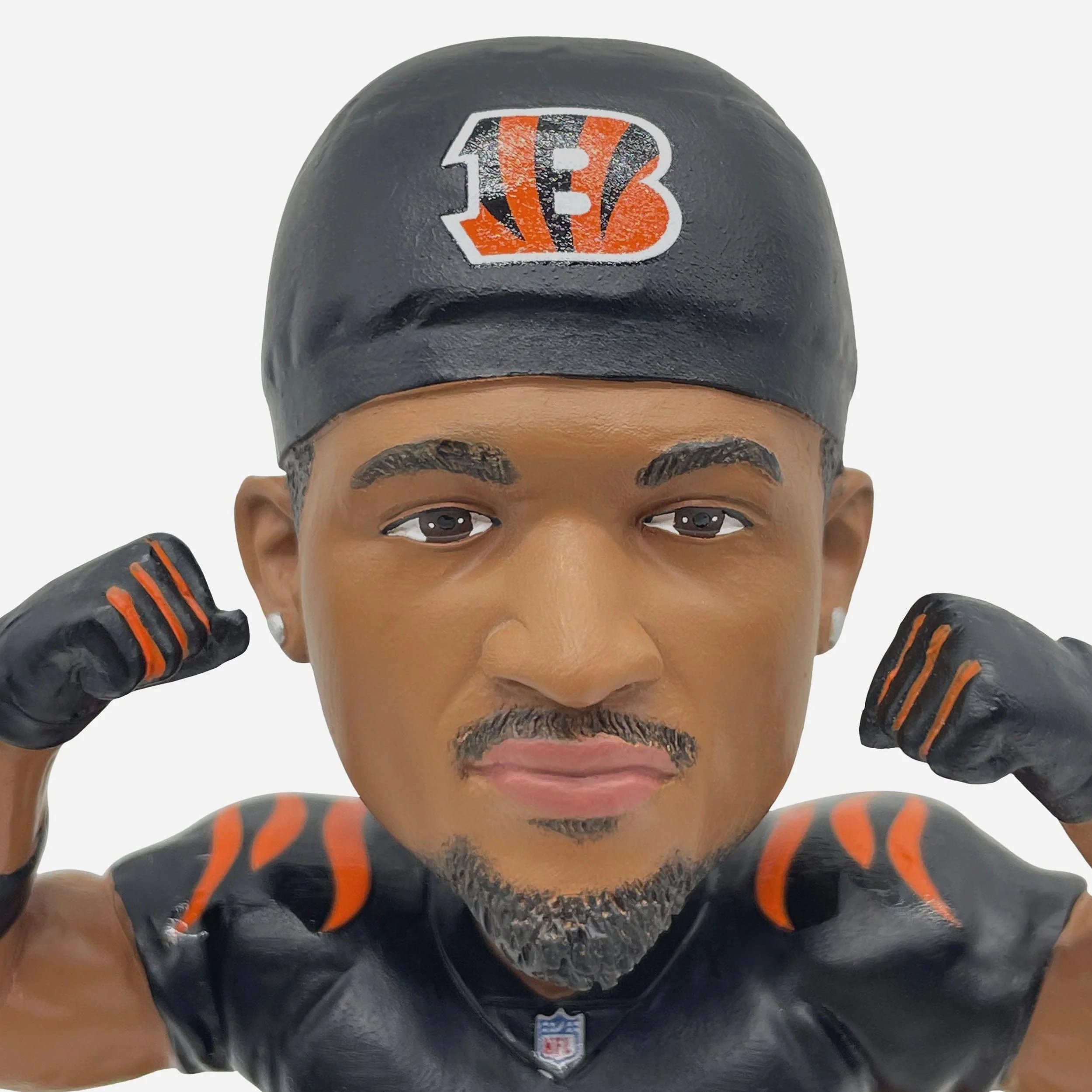 Ja'Marr Chase Cincinnati Bengals Receiving Triple Crown Bobblehead - Image 2