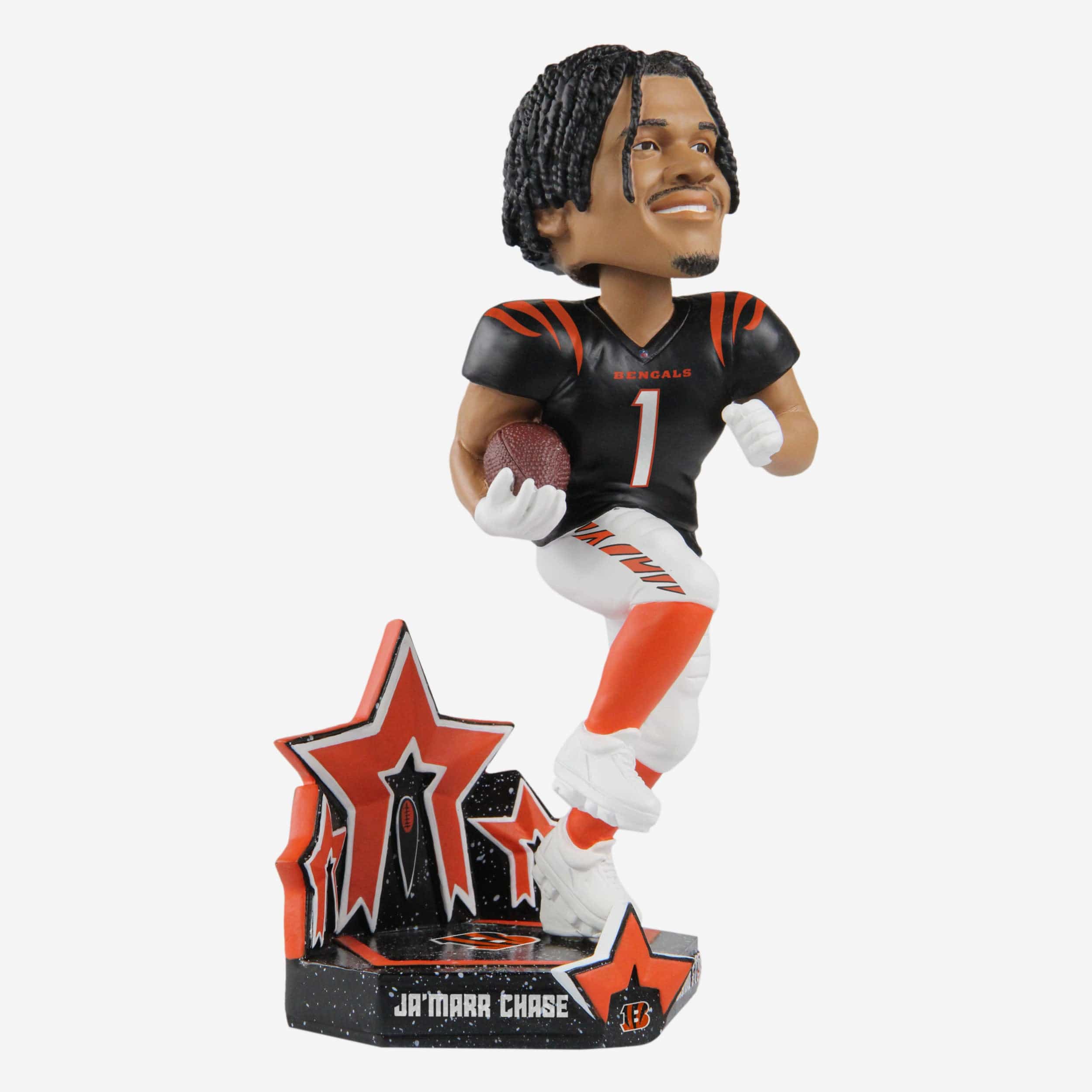 Ja'Marr Chase Cincinnati Bengals Rising Star Bobblehead - Image 4