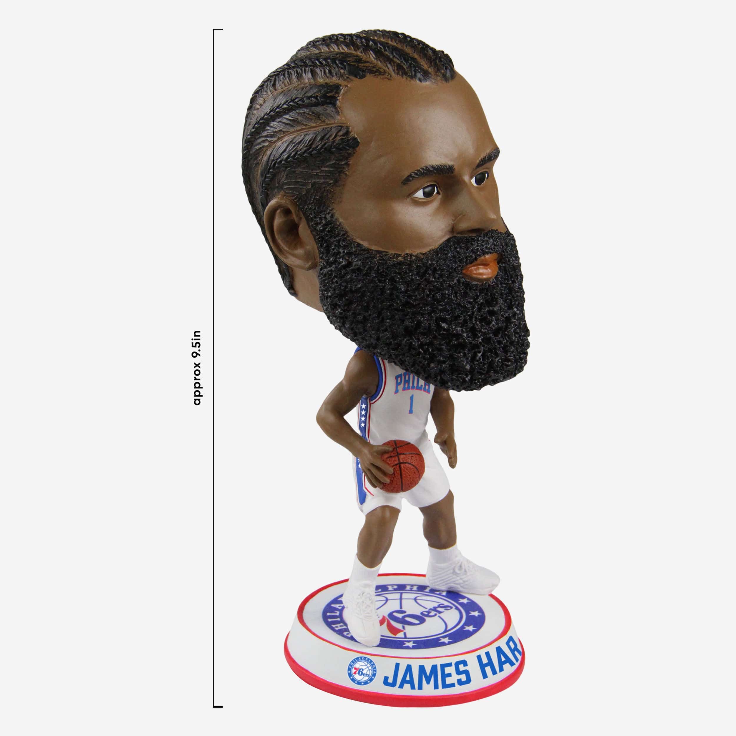 James Harden Philadelphia 76ers Bighead Bobblehead - Image 4
