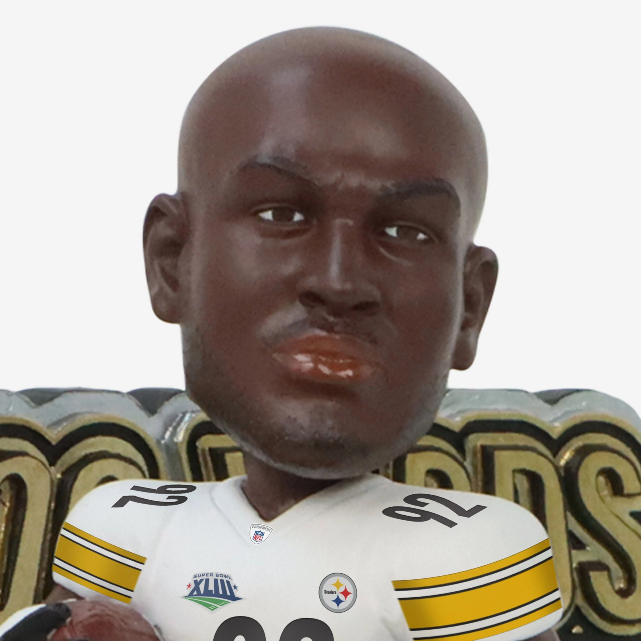 James Harrison Pittsburgh Steelers Super Bowl XLIII Interception Return Touchdown Slider Bobblehead - Image 3