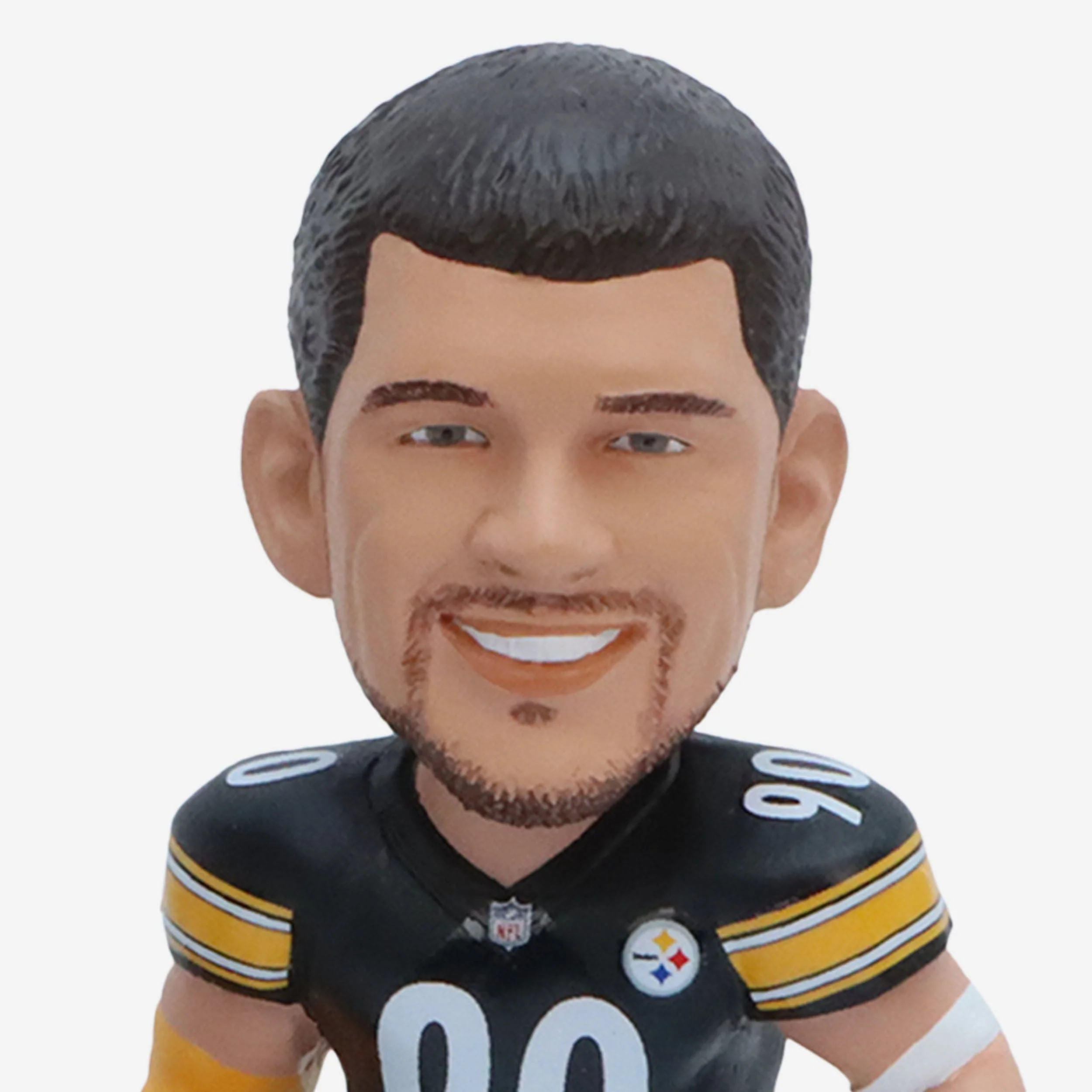 James Harrison & TJ Watt Pittsburgh Steelers Then and Now Bobblehead - Image 3