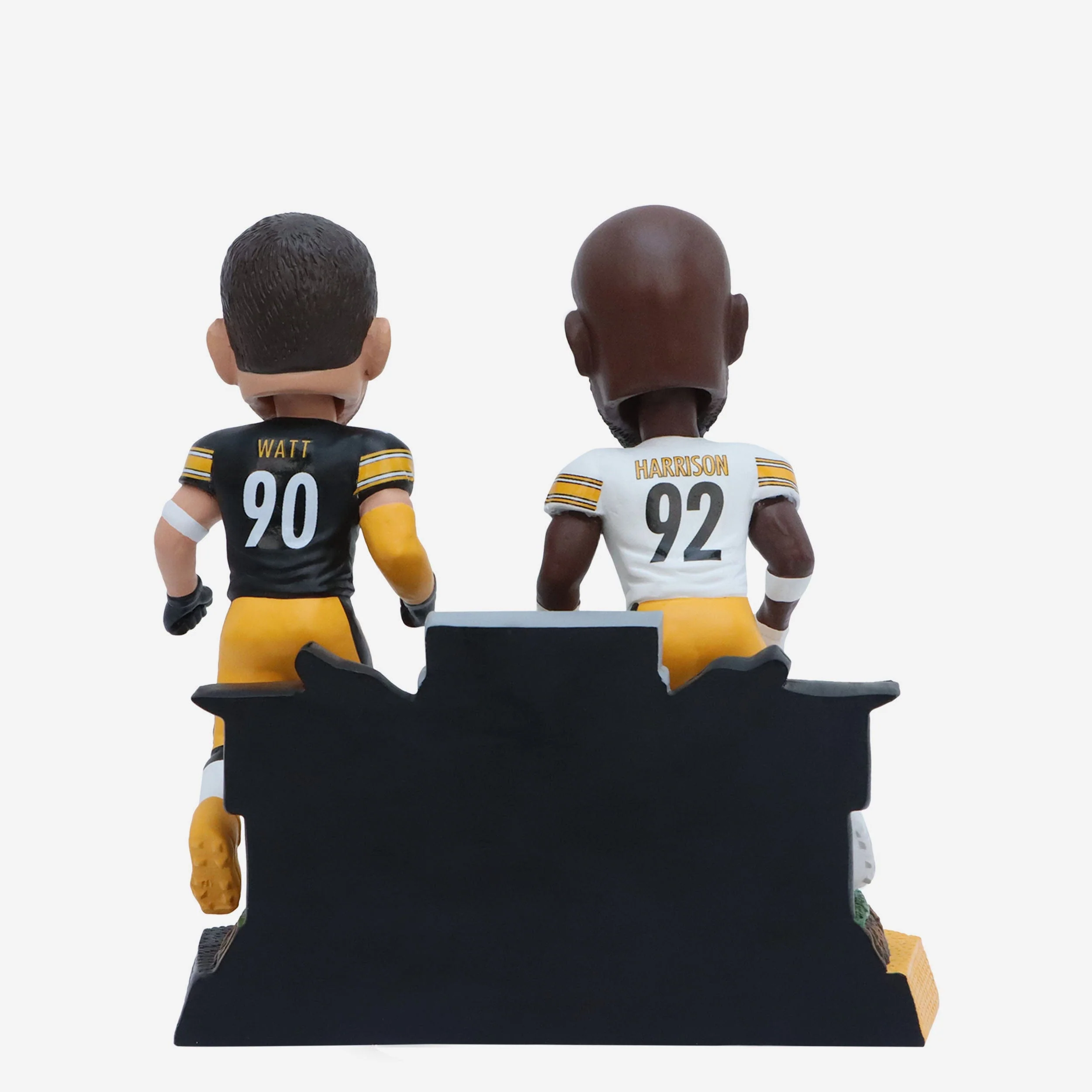 James Harrison & TJ Watt Pittsburgh Steelers Then and Now Bobblehead - Image 6