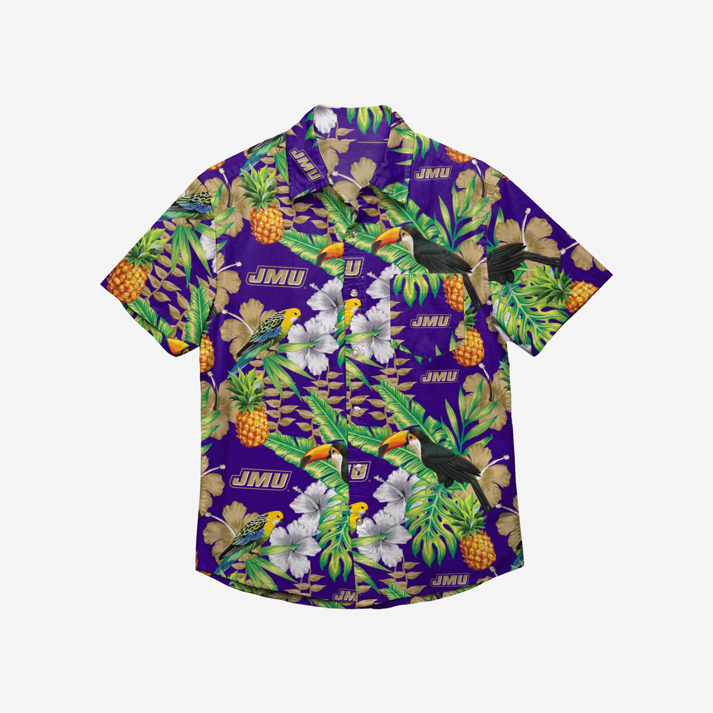 James Madison Dukes Floral Button Up Shirt - Image 3