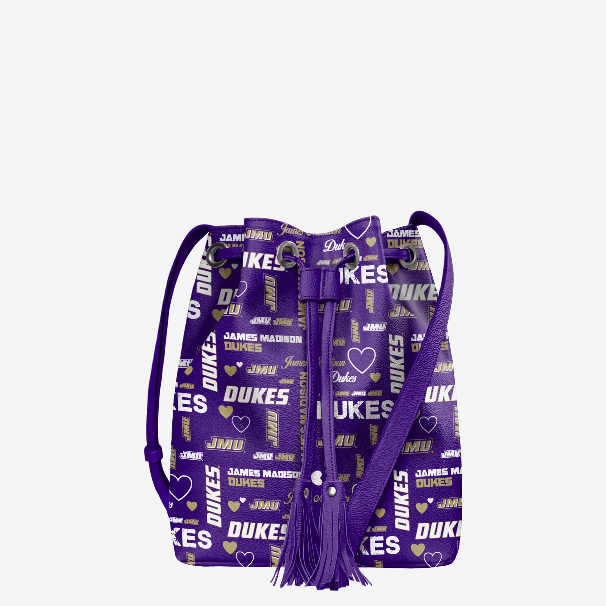 James Madison Dukes Logo Love Cinch Purse