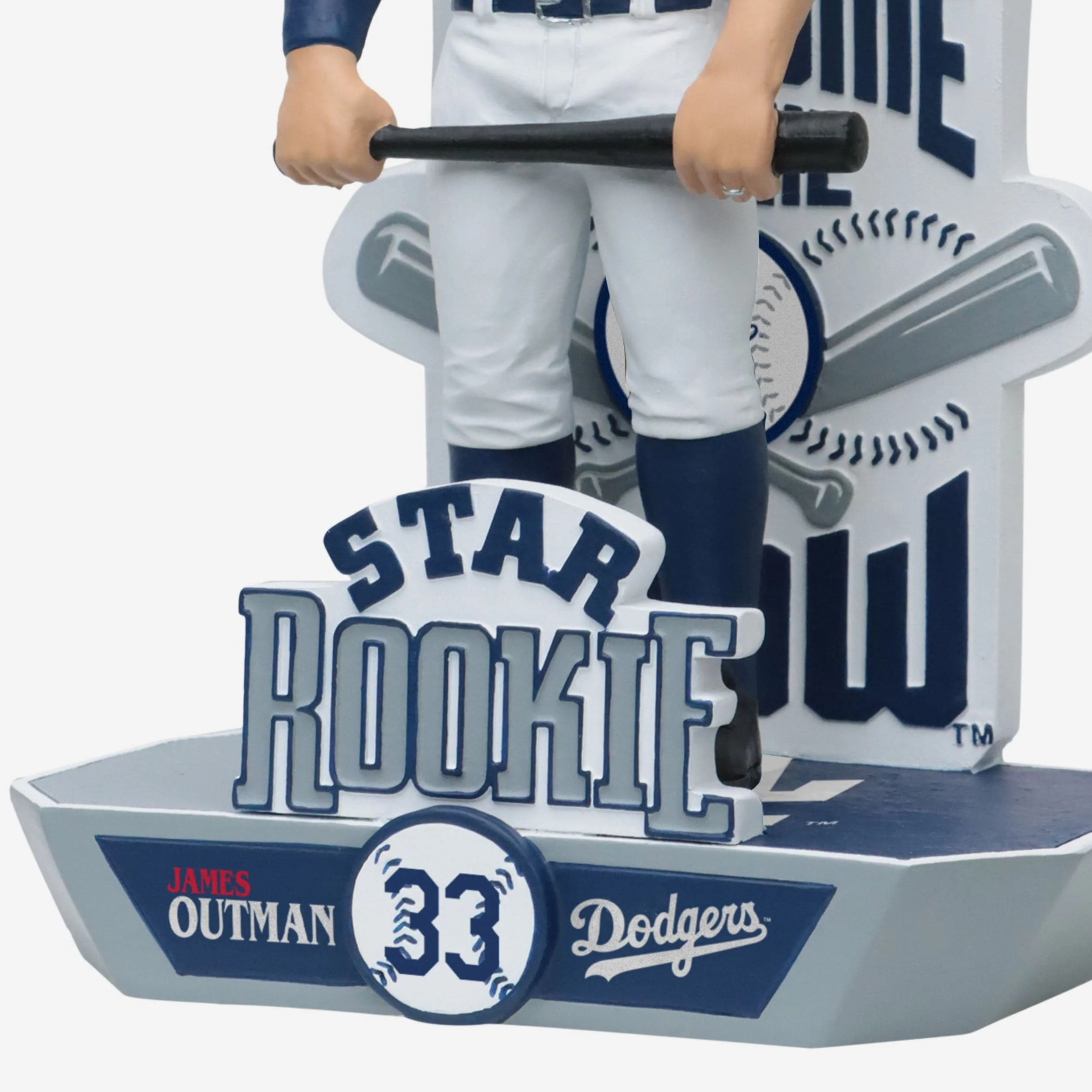 James Outman Los Angeles Dodgers Star Rookie Bobblehead - Image 3