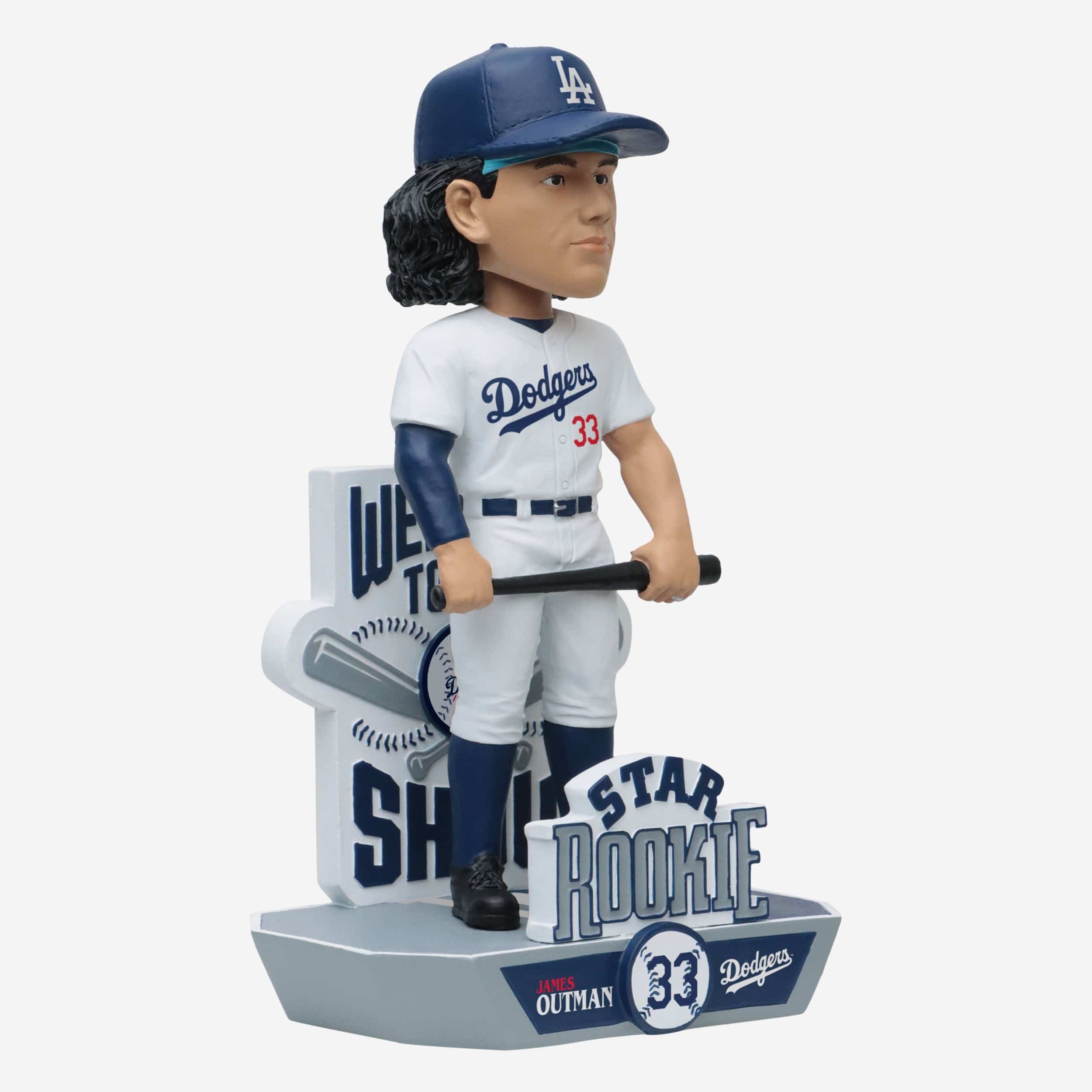 James Outman Los Angeles Dodgers Star Rookie Bobblehead - Image 4