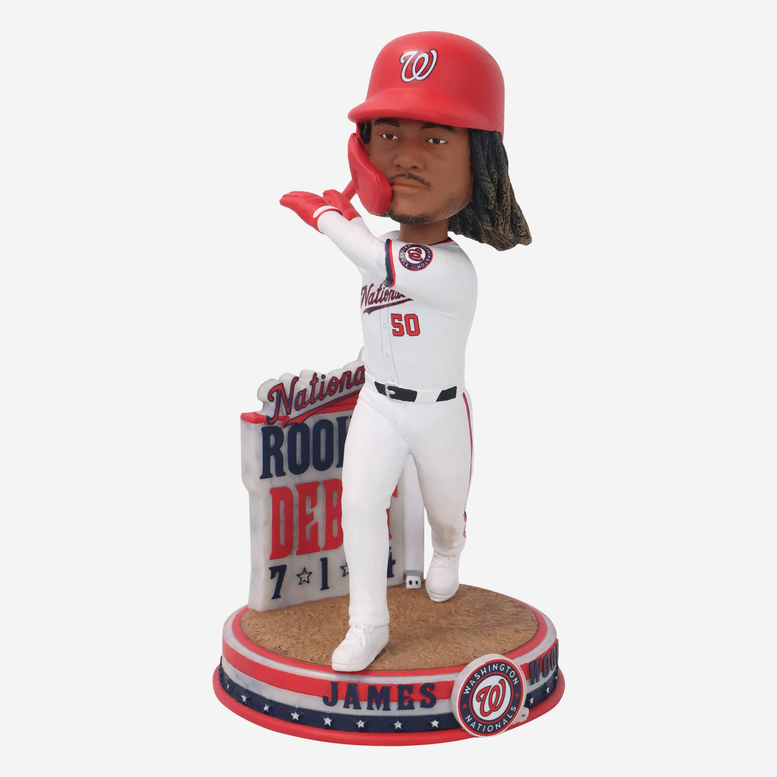 James Wood Washington Nationals Rookie Debut Bobblehead - Image 4