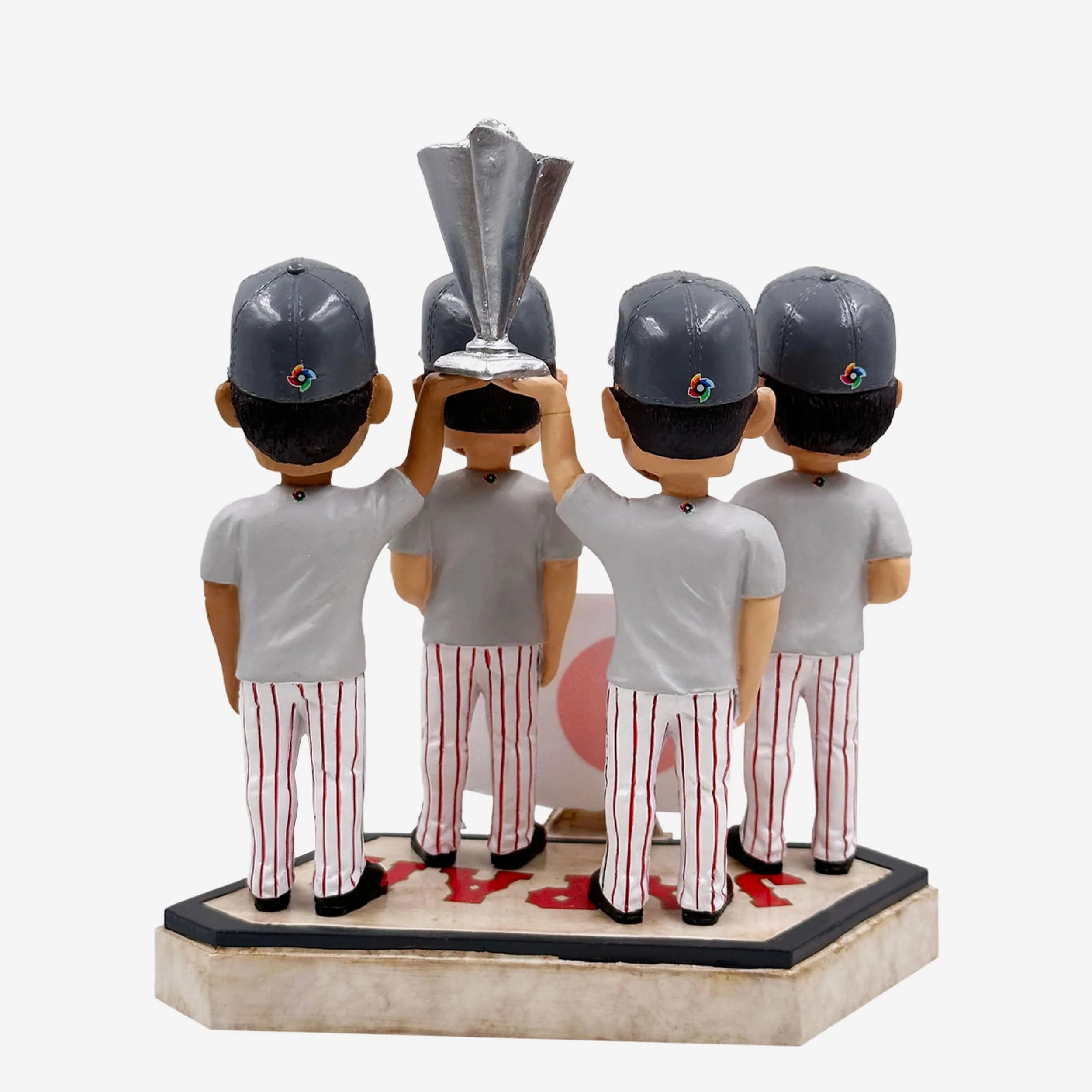 Japan 2023 World Baseball Classic Champions Cap & Tee Mini Bobblehead Scene - Image 5
