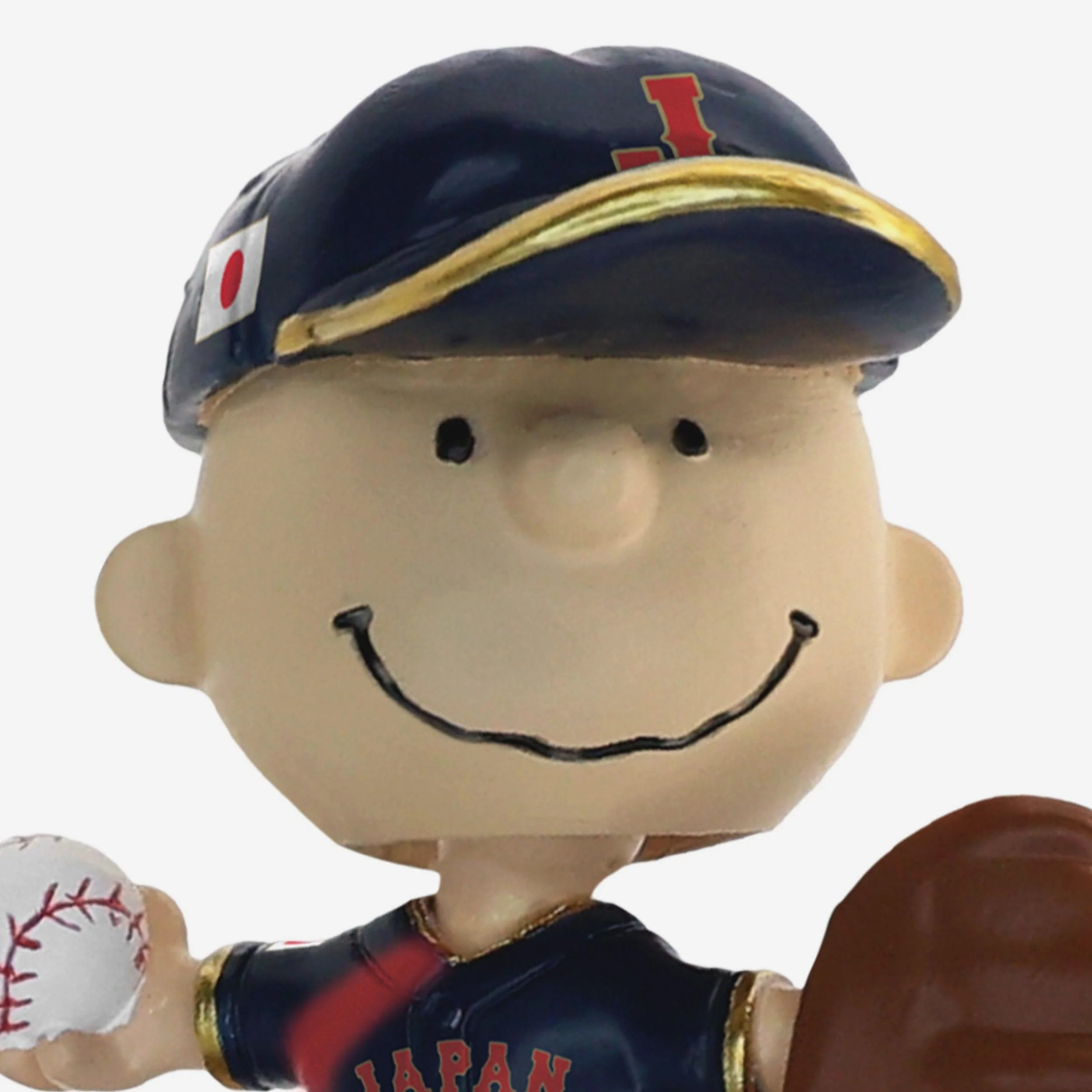 Japan Charlie Brown Peanuts 2026 World Baseball Classic Bobblehead - Image 2