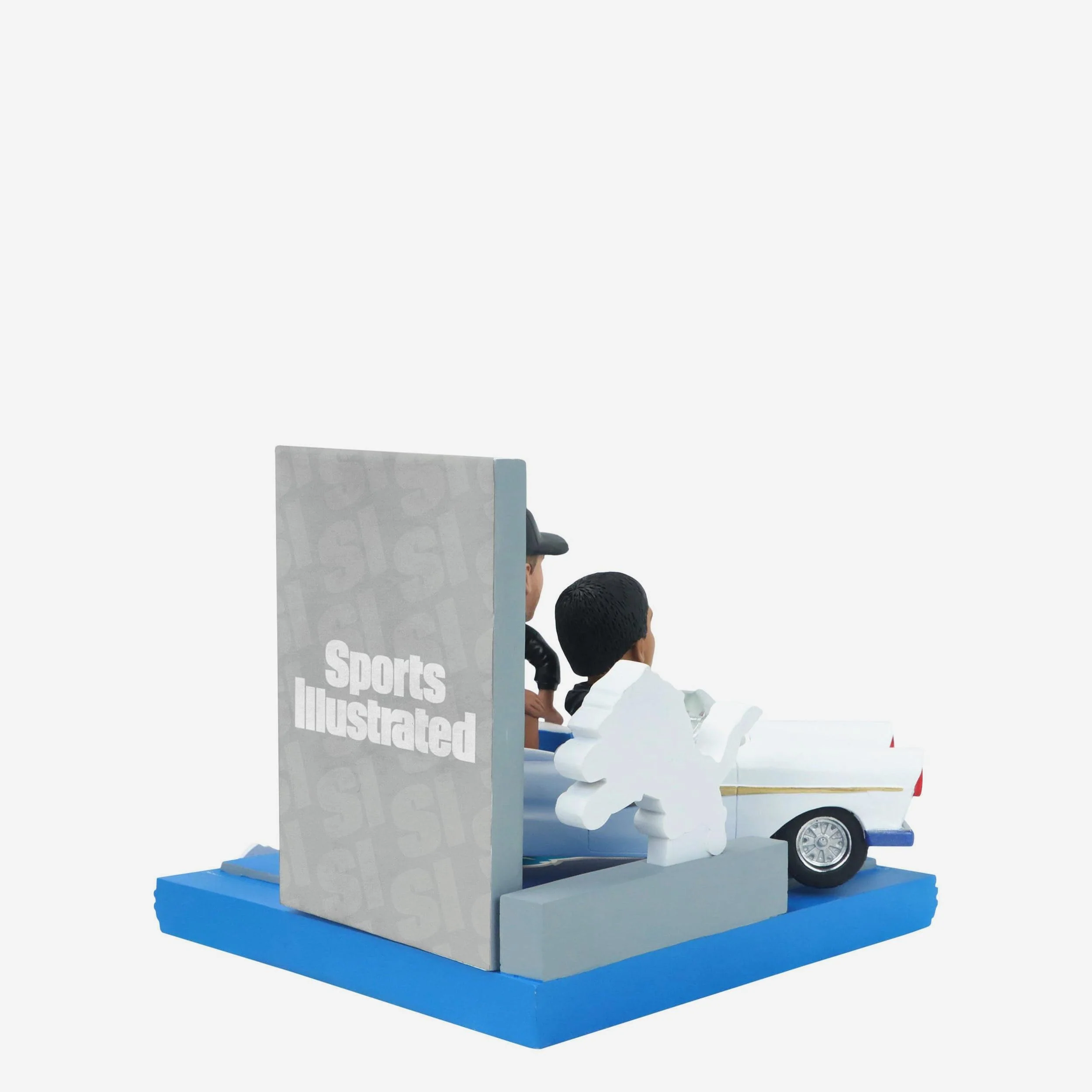 Jared Goff & Amon-Ra St Brown & Penei Sewell Detroit Lions Drive to Revive Sports Illustrated Cover Bobblehead - Image 7