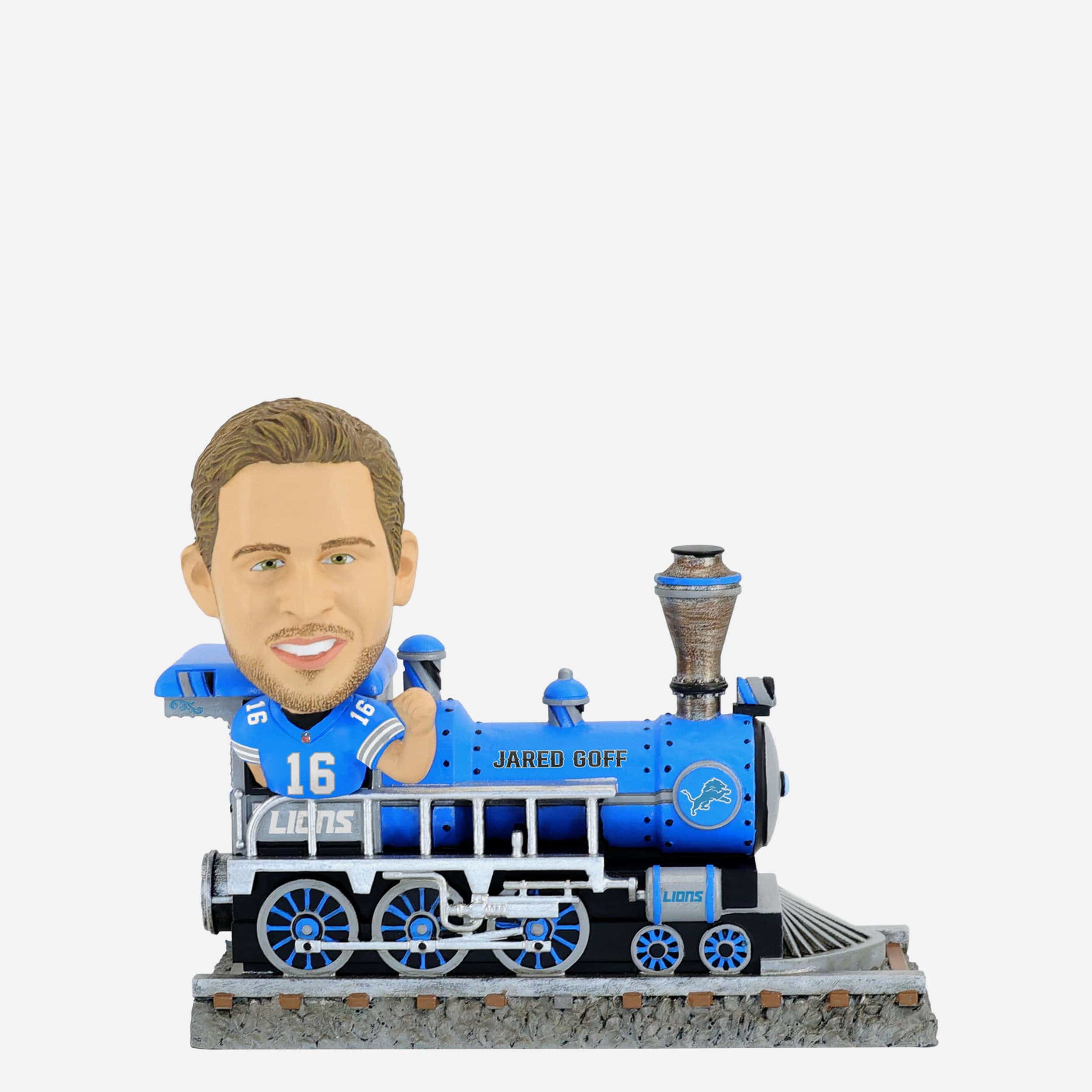 Jared Goff Detroit Lions Express Train Bobblehead