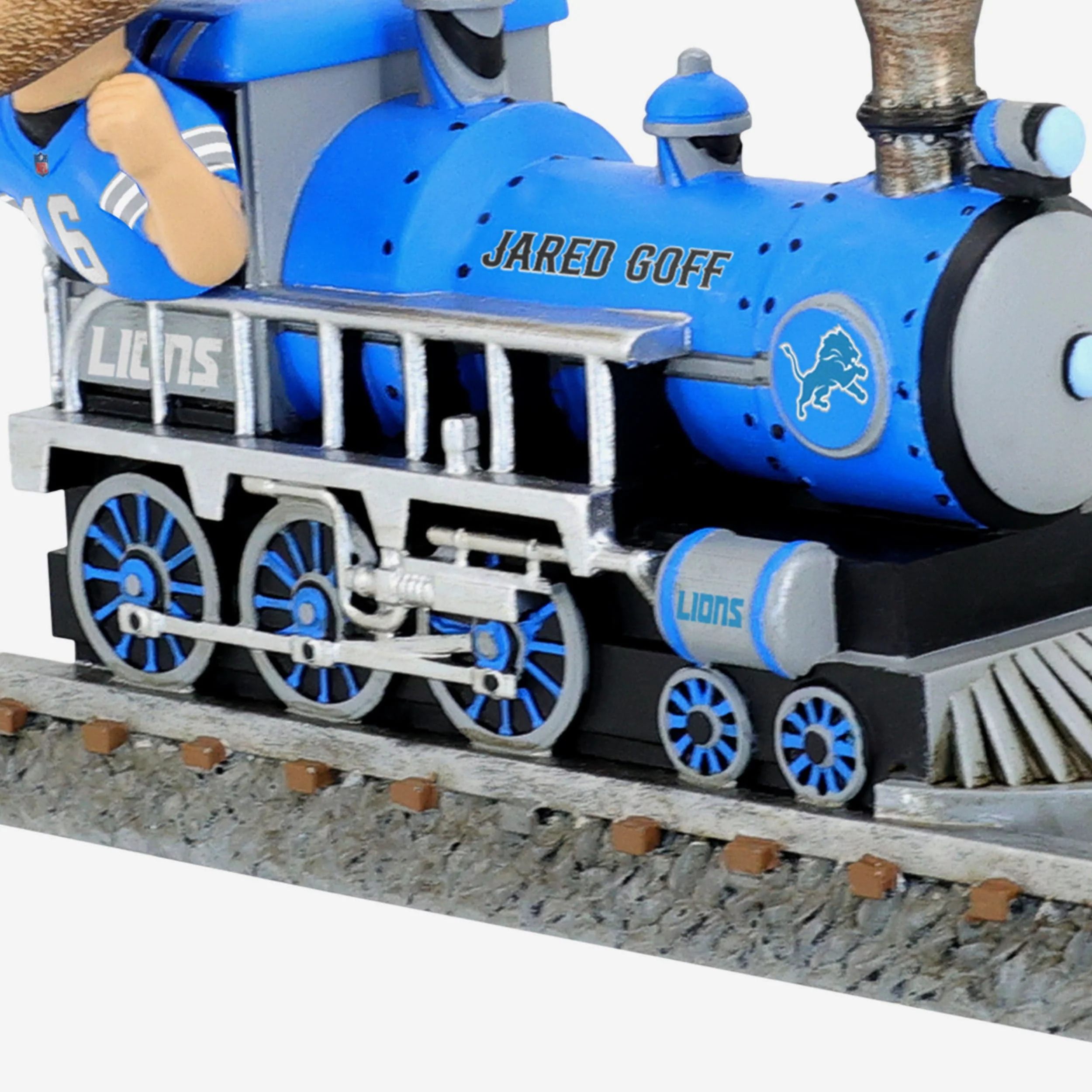 Jared Goff Detroit Lions Express Train Bobblehead - Image 3
