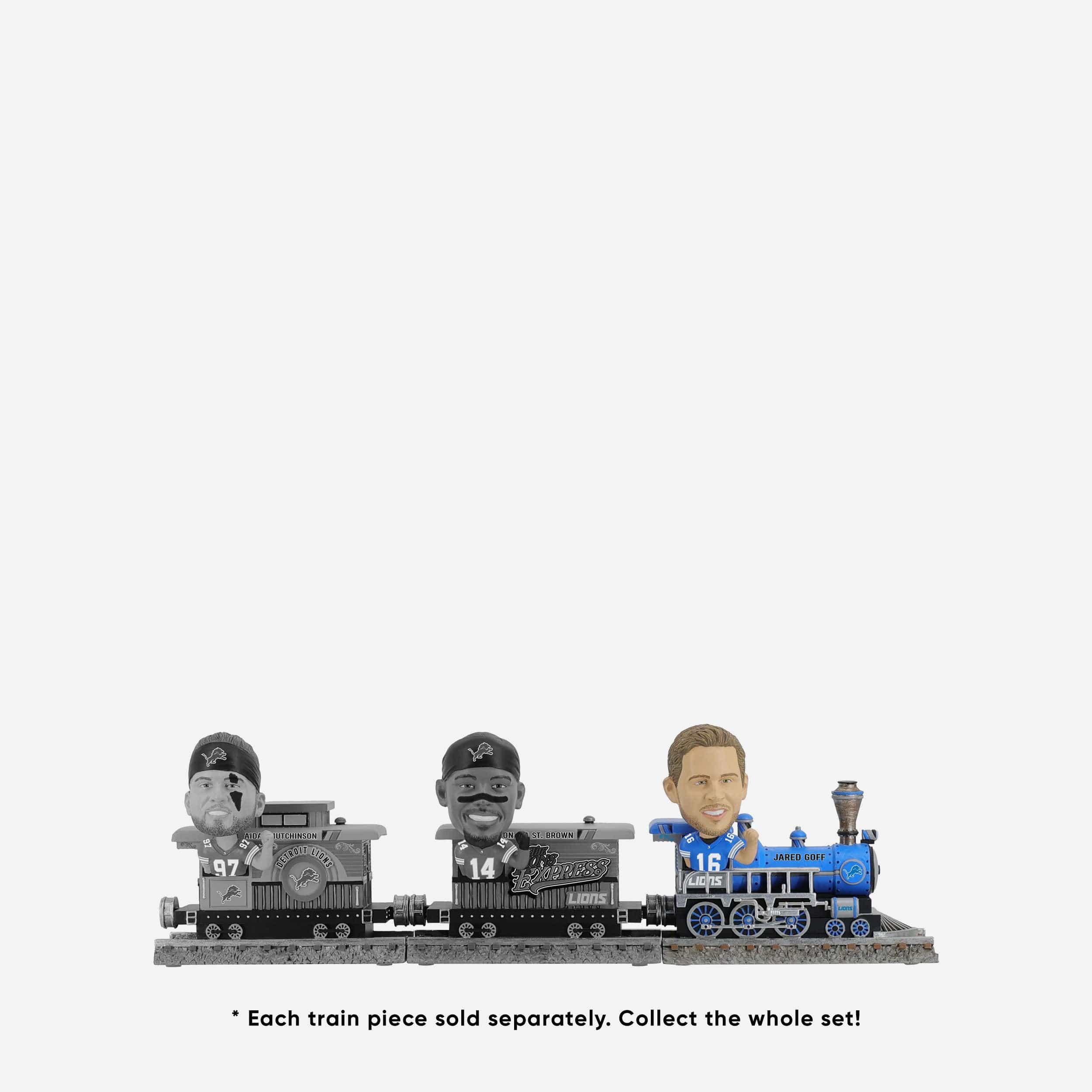 Jared Goff Detroit Lions Express Train Bobblehead - Image 6