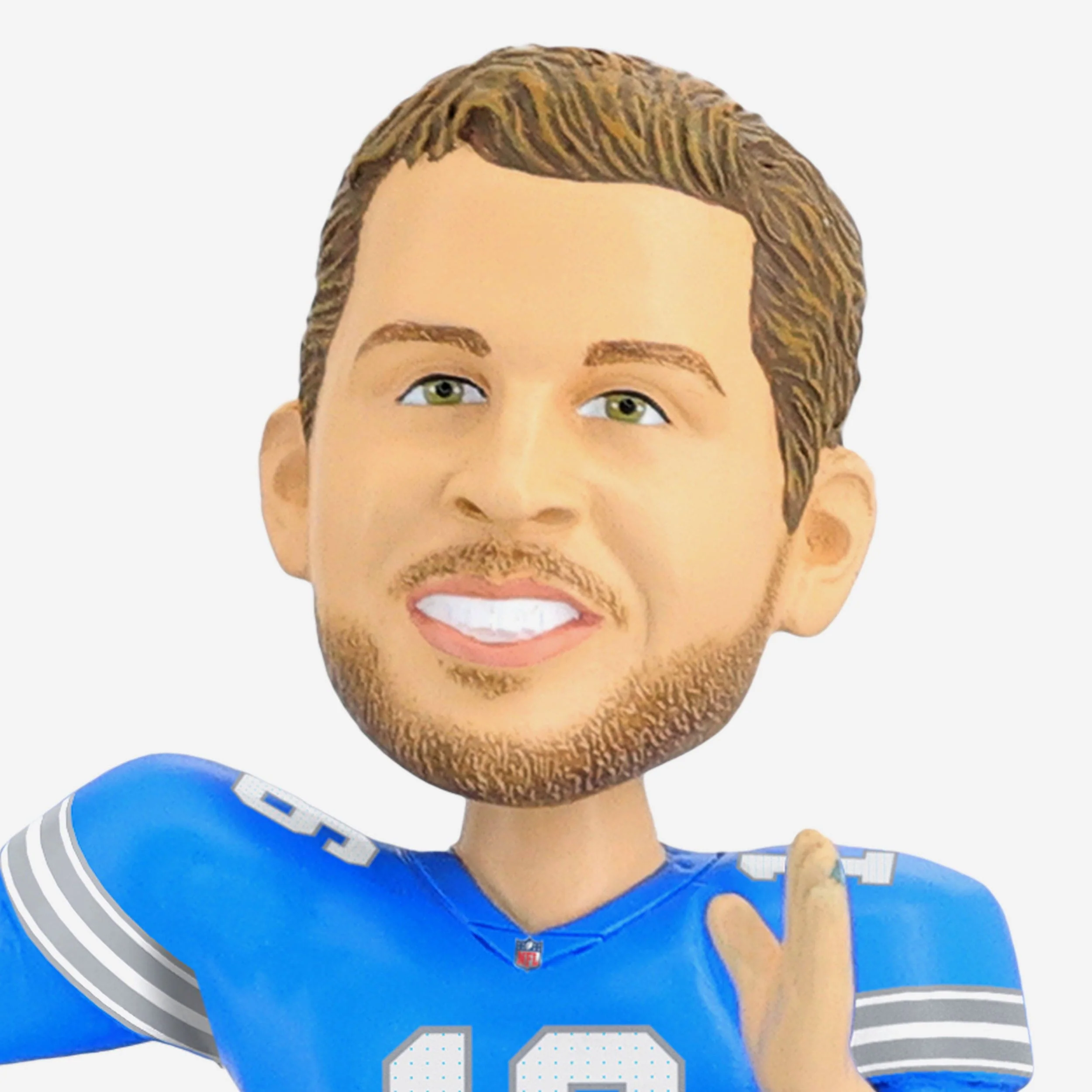 Jared Goff Detroit Lions Motor City Momentum Bobblehead - Image 2