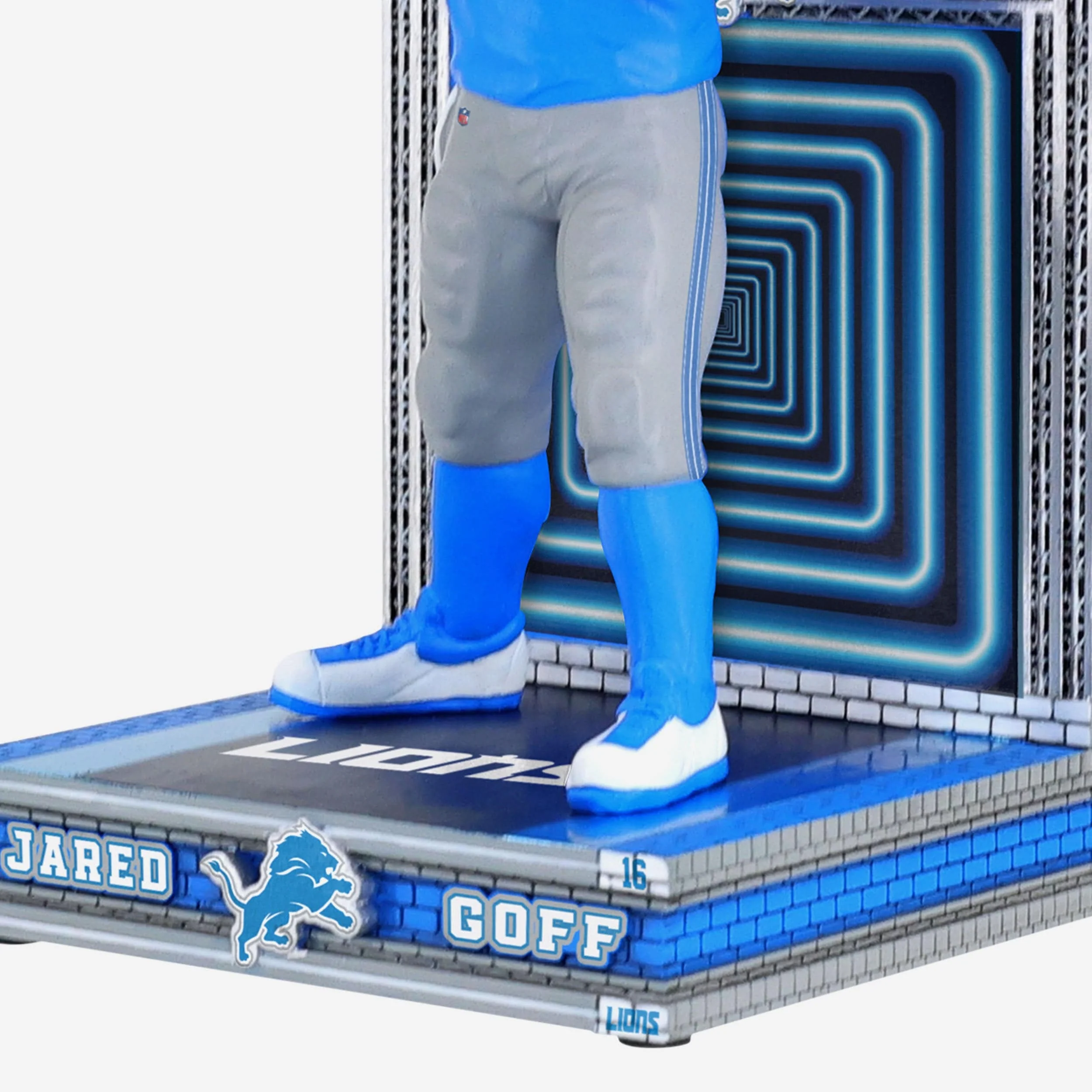 Jared Goff Detroit Lions Motor City Momentum Bobblehead - Image 3
