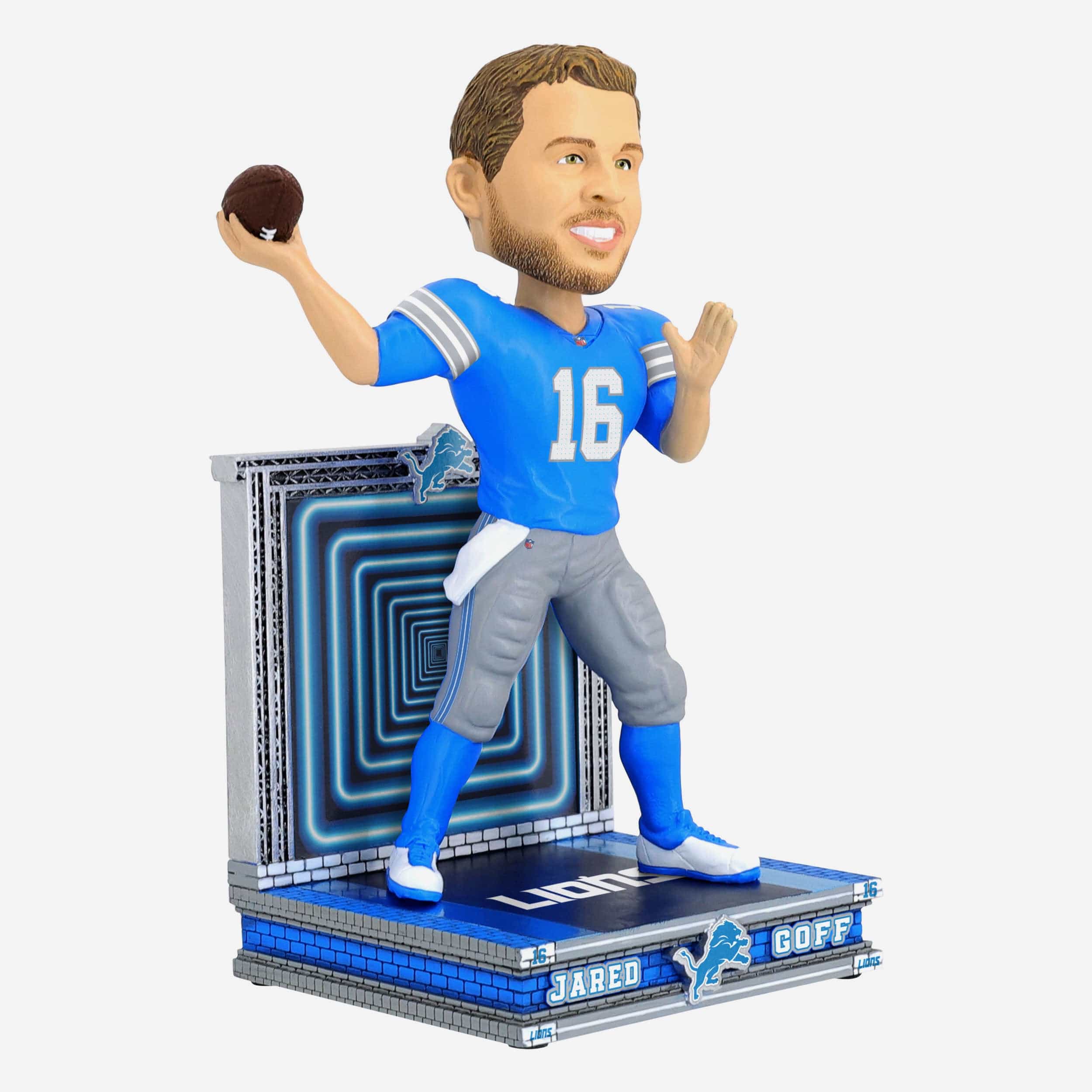 Jared Goff Detroit Lions Motor City Momentum Bobblehead - Image 4