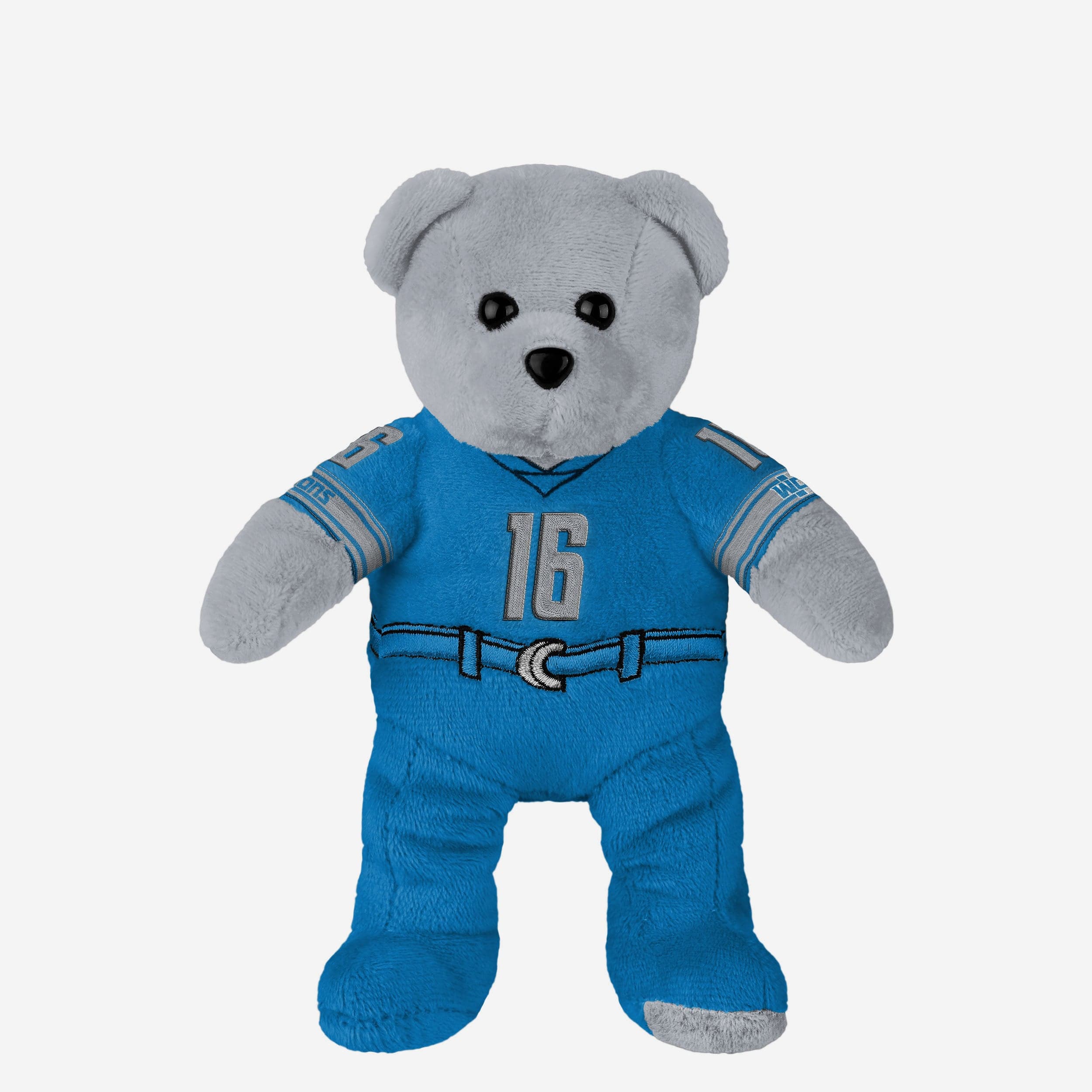 Jared Goff Detroit Lions Team Beans Embroidered Player Bear