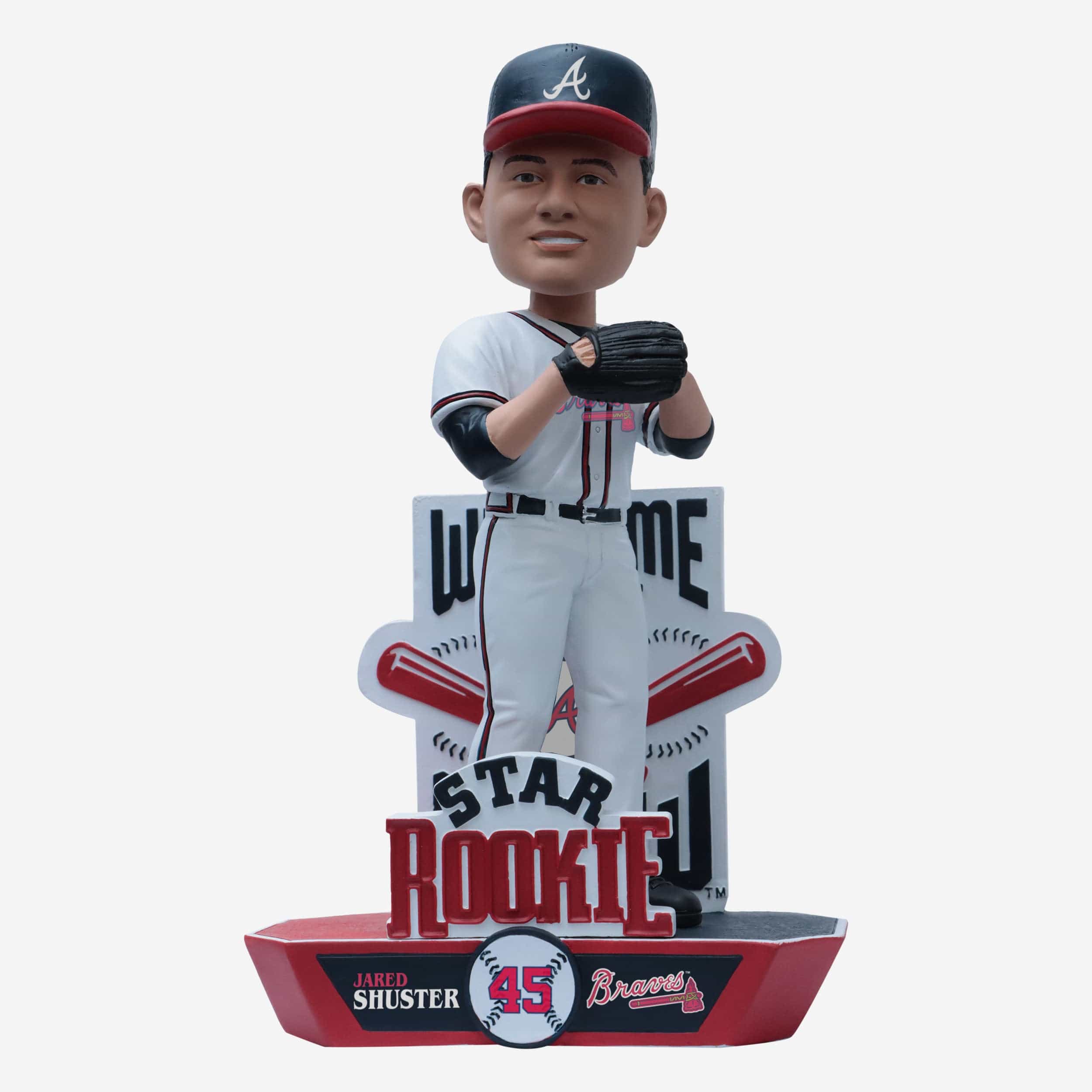 Jared Shuster Atlanta Braves Star Rookie Bobblehead