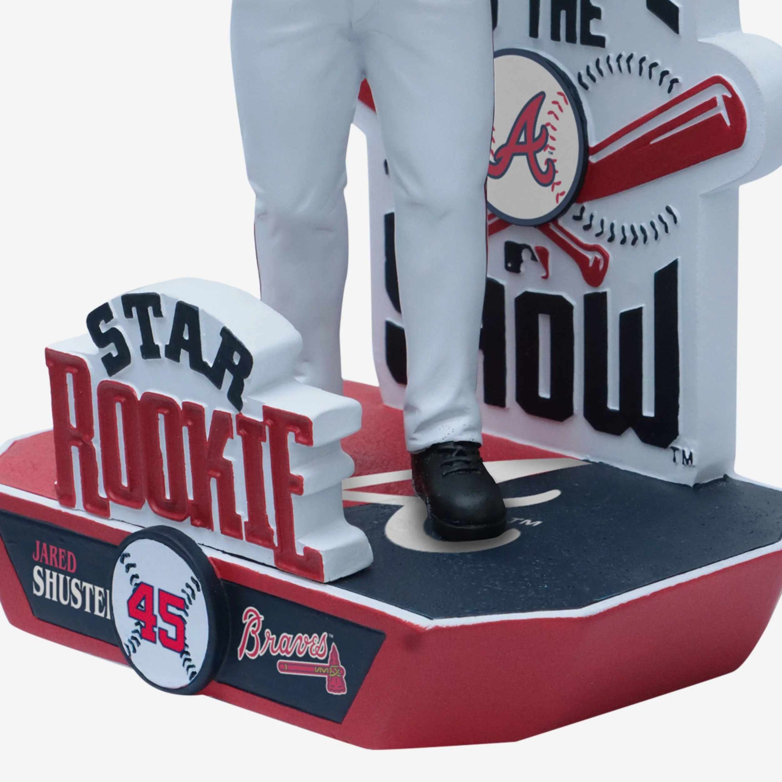 Jared Shuster Atlanta Braves Star Rookie Bobblehead - Image 3