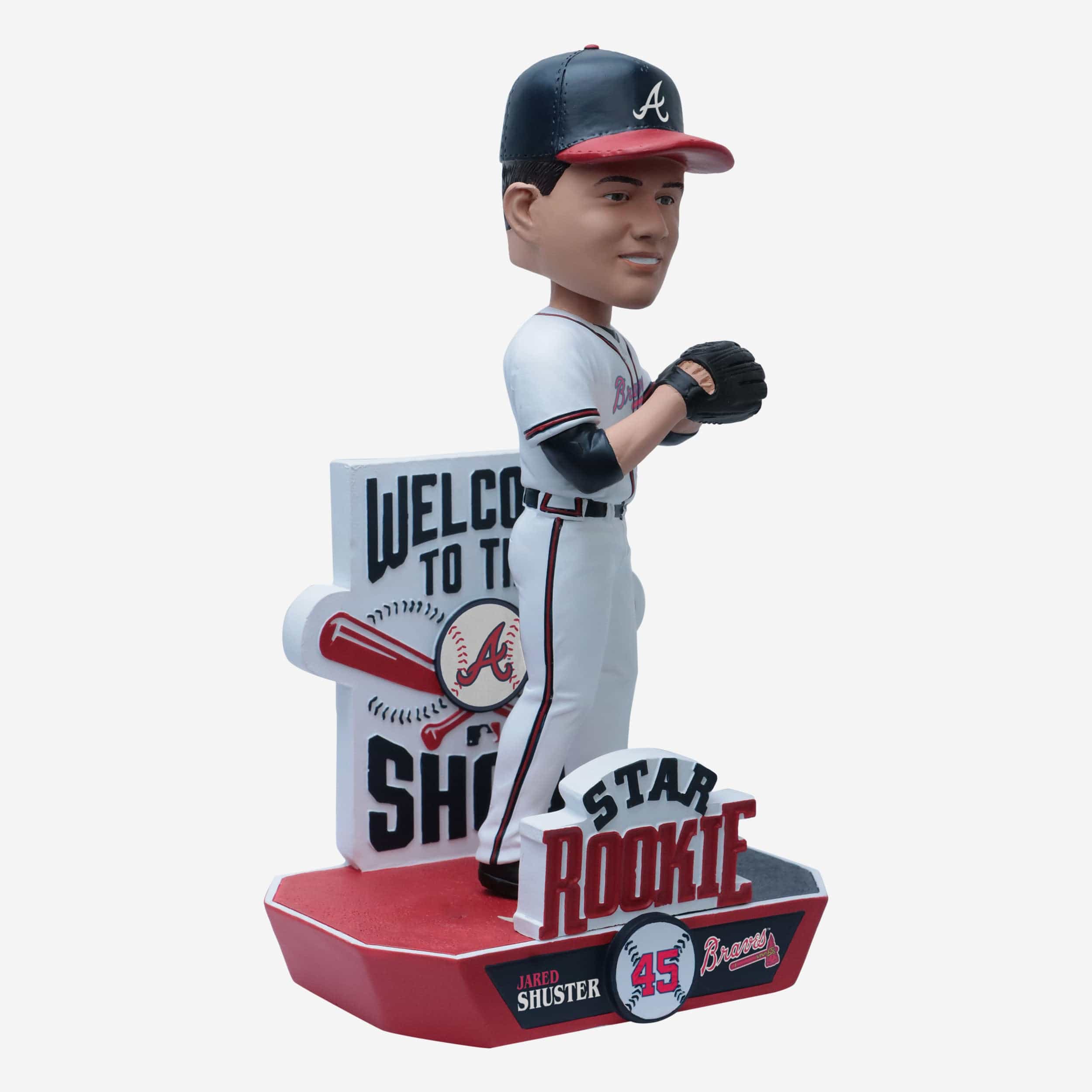 Jared Shuster Atlanta Braves Star Rookie Bobblehead - Image 4