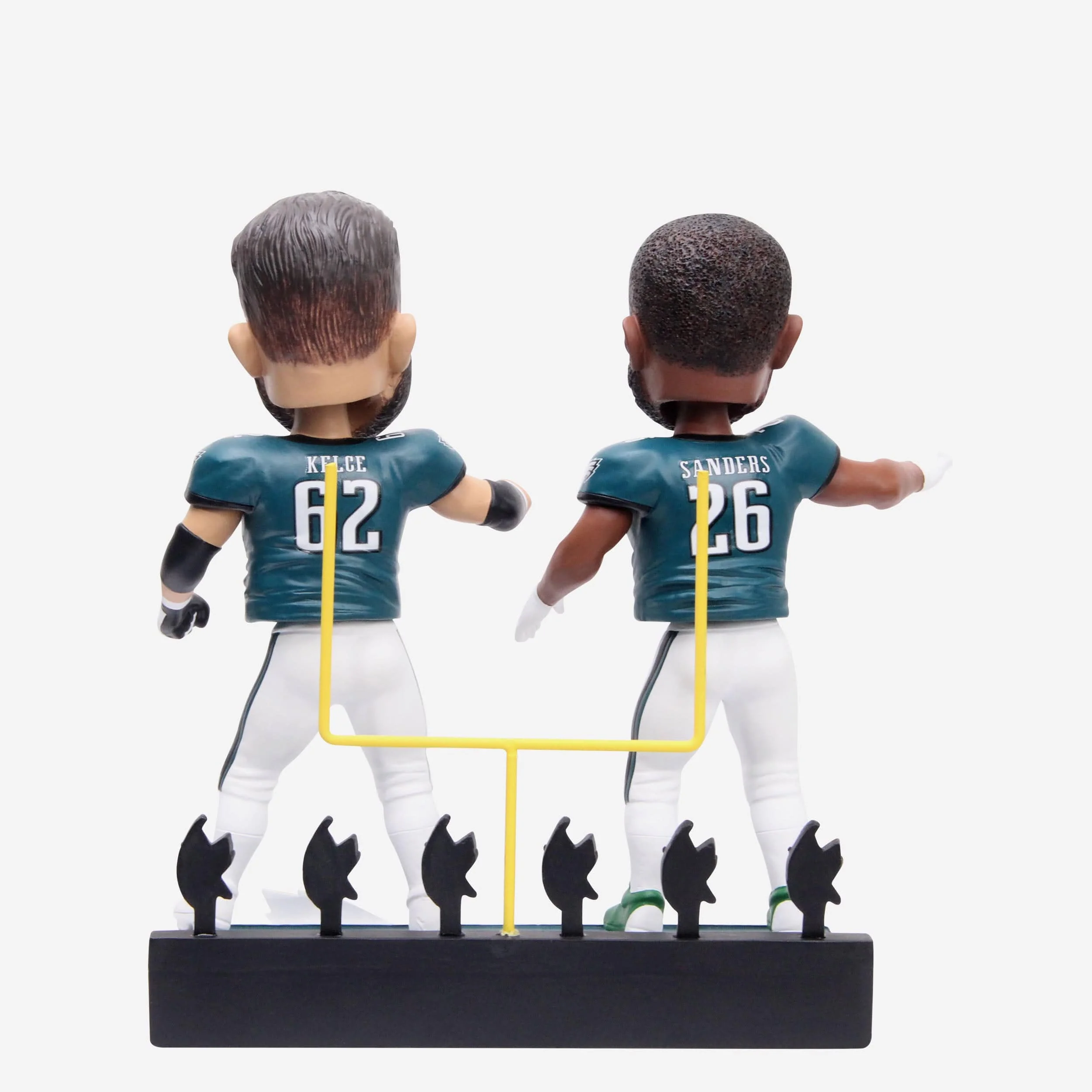 Jason Kelce & Miles Sanders Philadelphia Eagles Dancing Dual Bobblehead - Image 6