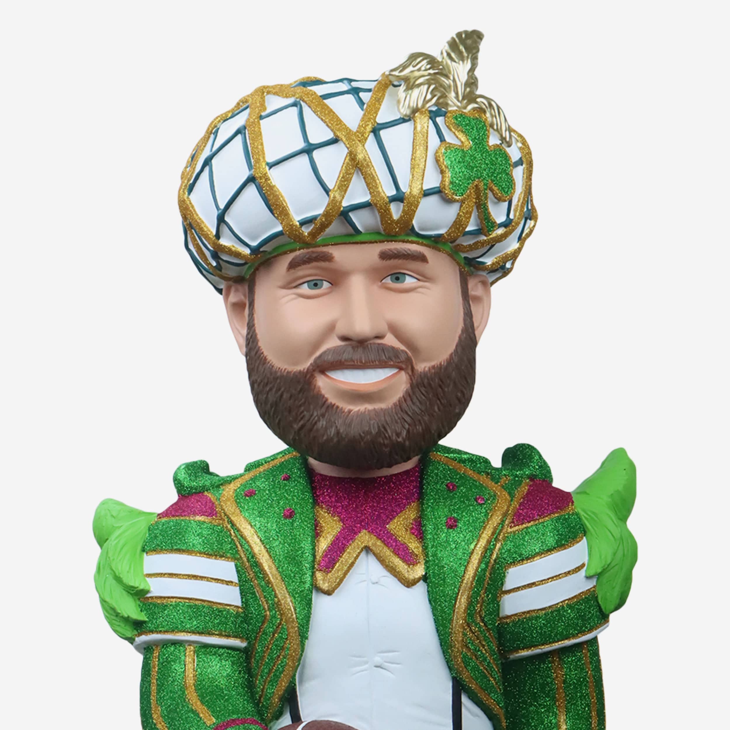Jason Kelce Mummer 3 Ft Bobblehead - Image 2