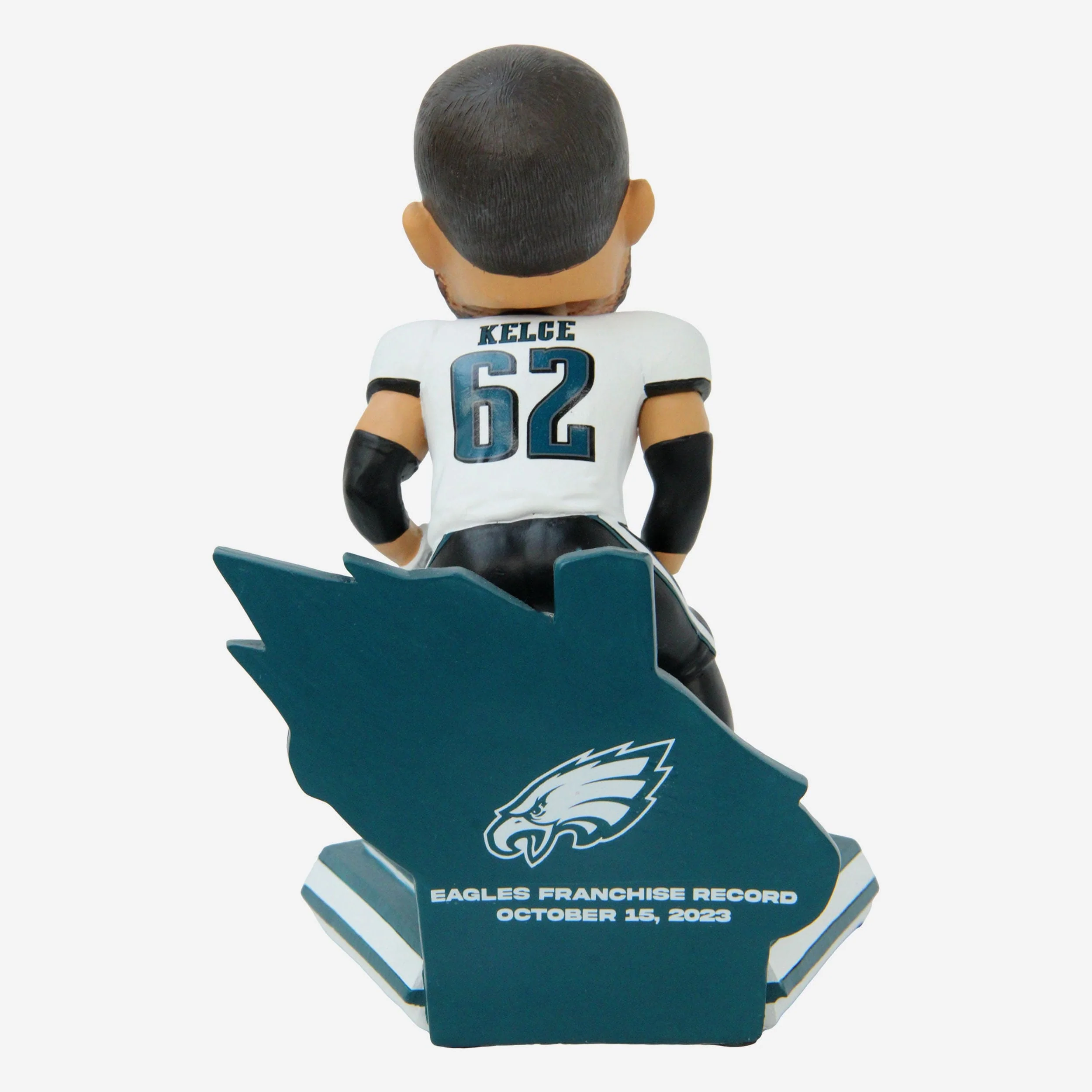 Jason Kelce Philadelphia Eagles Franchise Consecutive Starts Record Bobblehead - Image 5