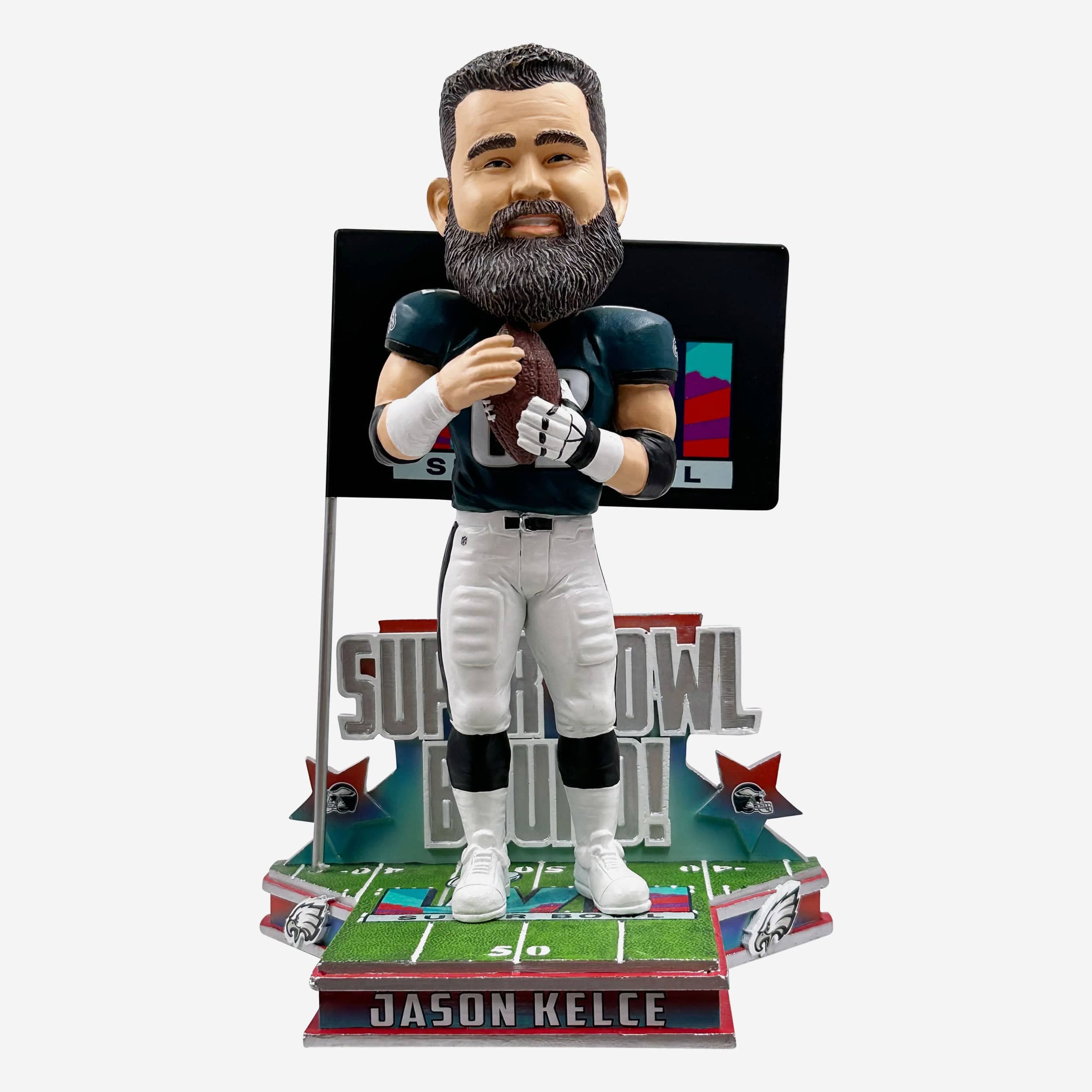 Jason Kelce Philadelphia Eagles Super Bowl LVII Bound Bobblehead