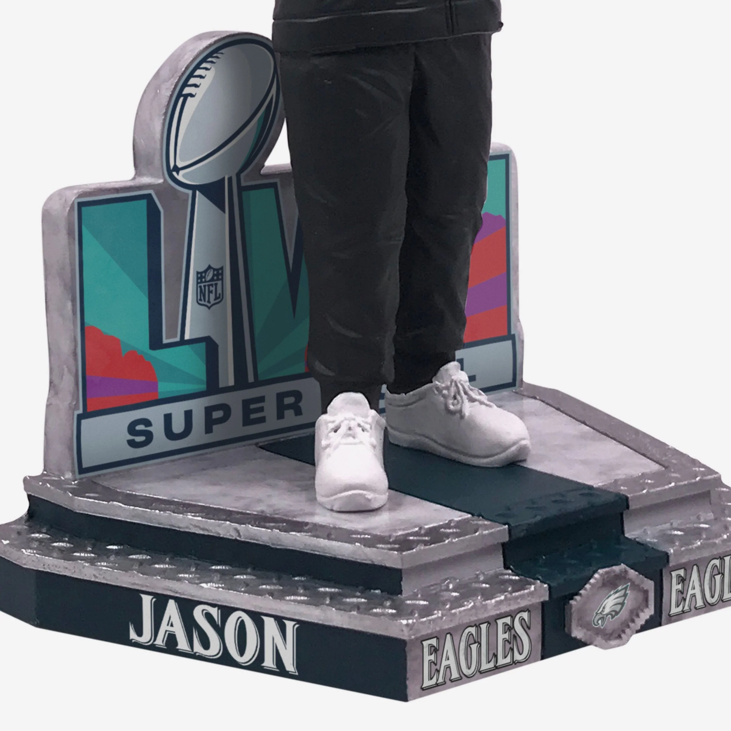 Jason Kelce Philadelphia Eagles Super Bowl LVII Outfit Bobblehead - Image 3