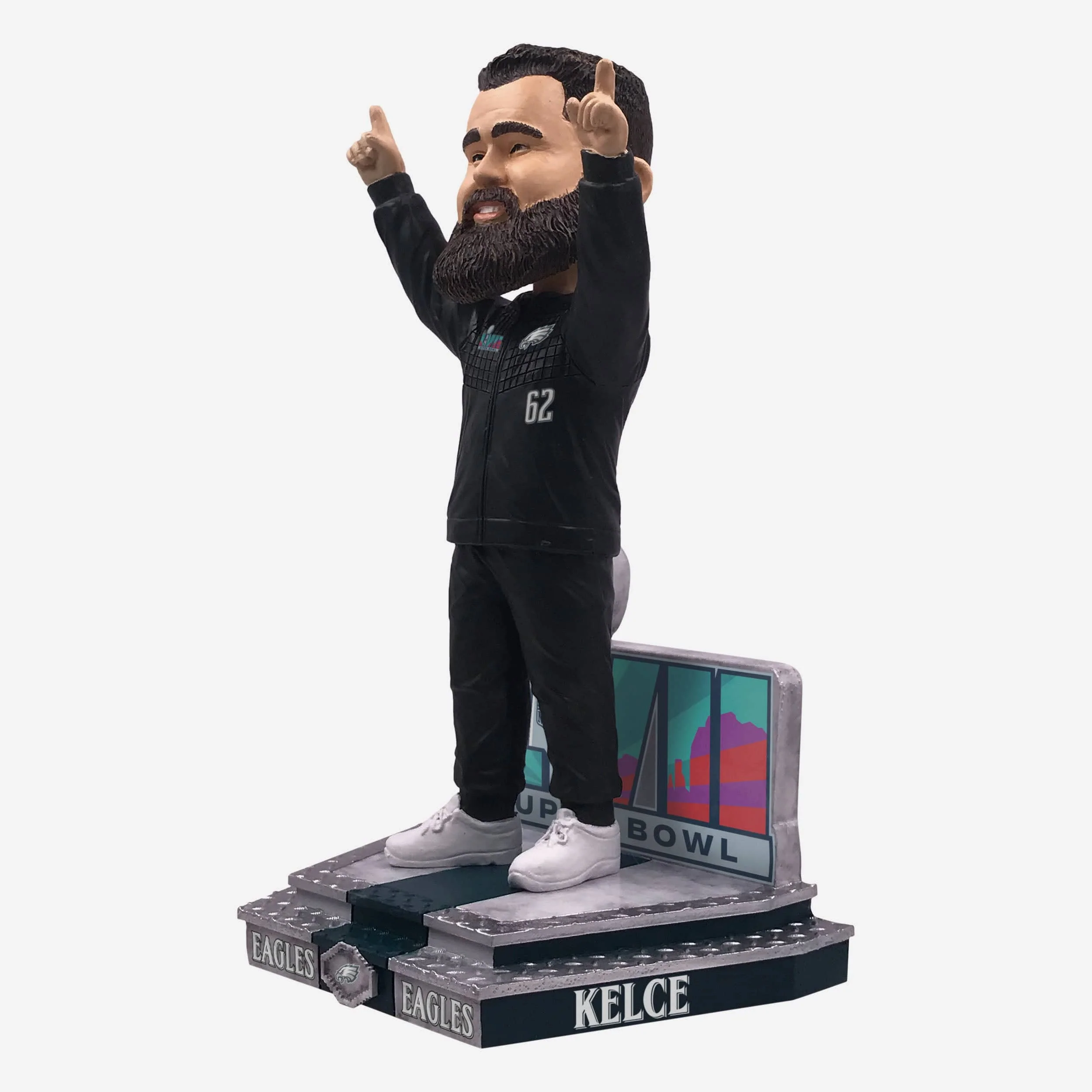 Jason Kelce Philadelphia Eagles Super Bowl LVII Outfit Bobblehead - Image 4