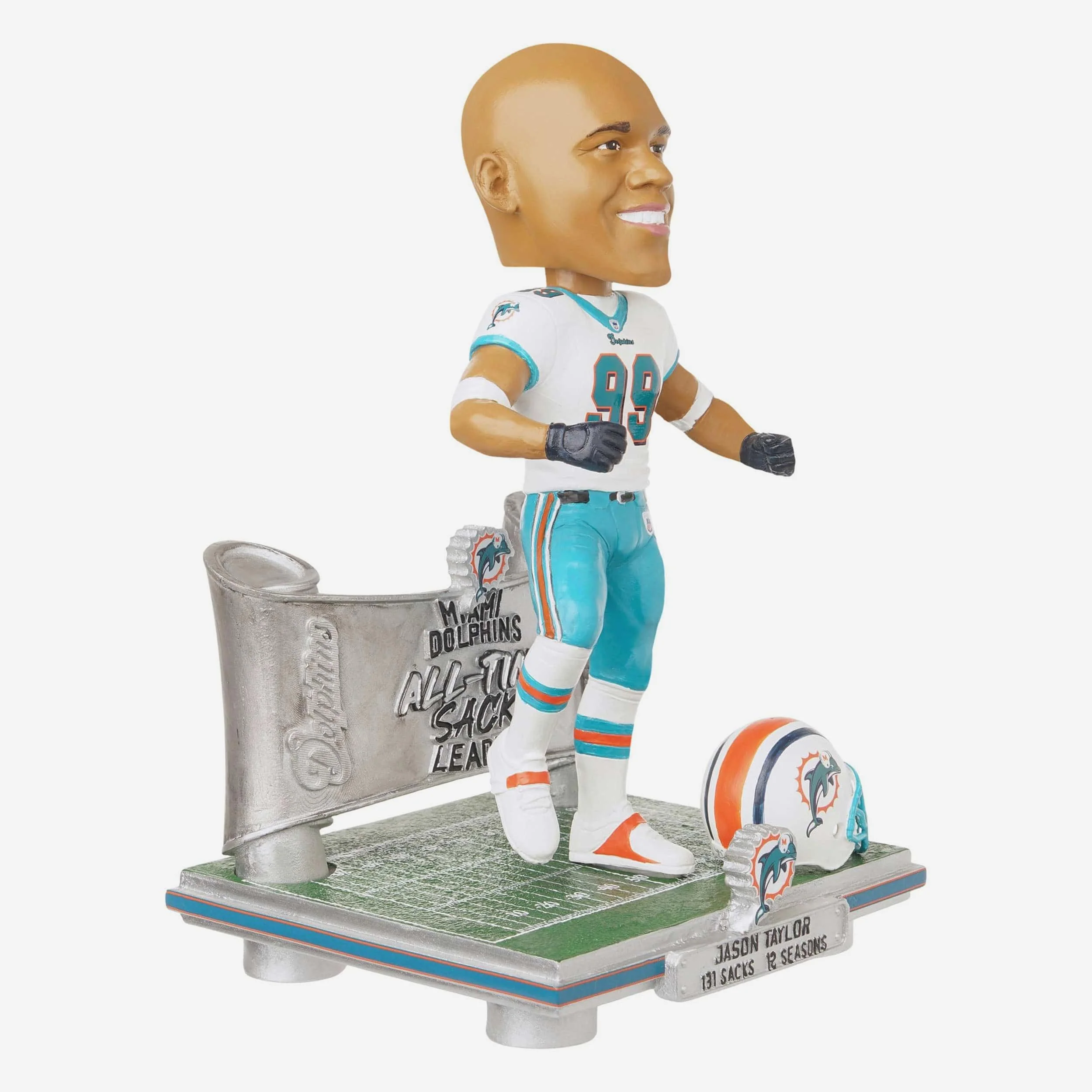 Jason Taylor Miami Dolphins All-Time Sack Leader Bobblehead - Image 4