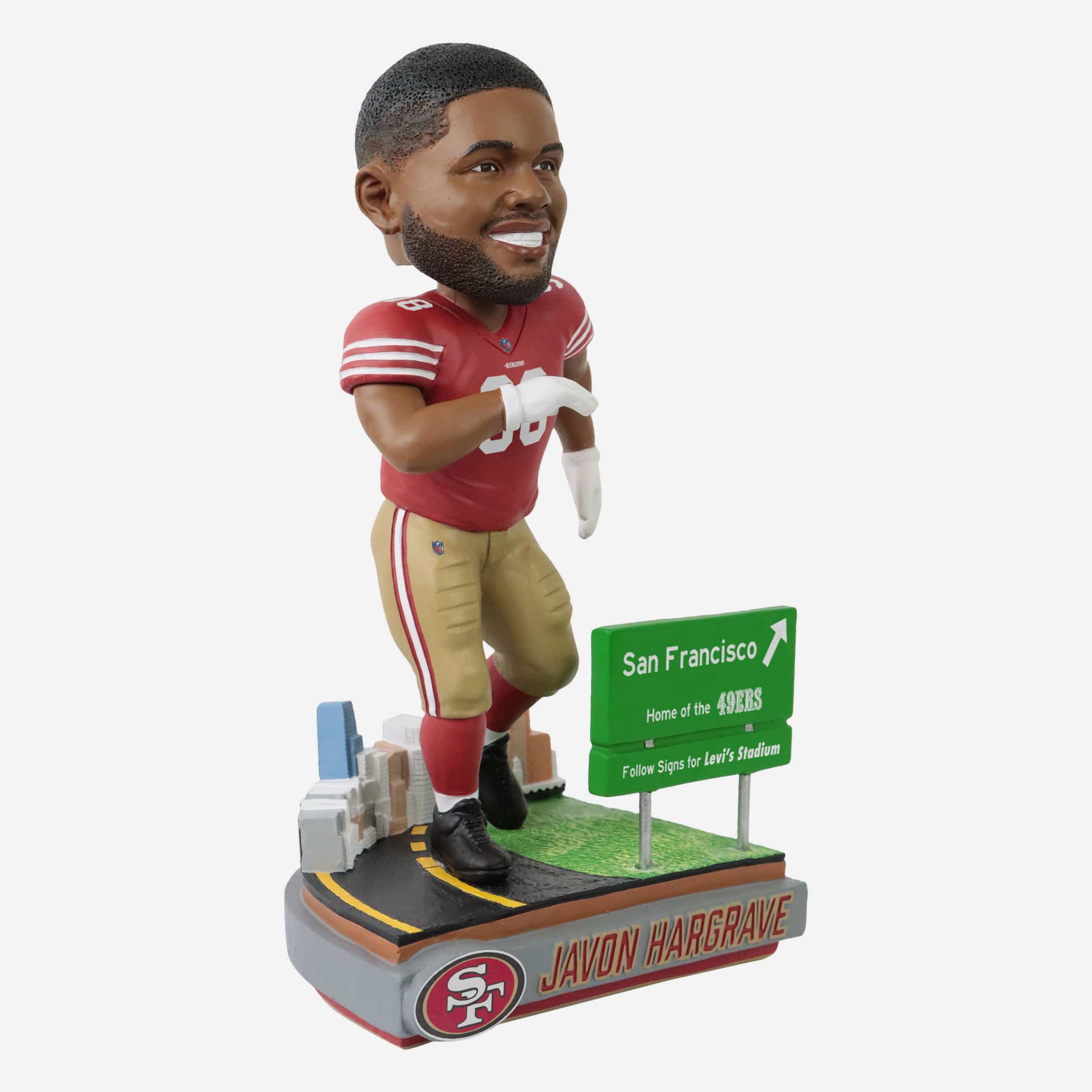 Javon Hargrave San Francisco 49ers Next Stop Bobblehead - Image 4