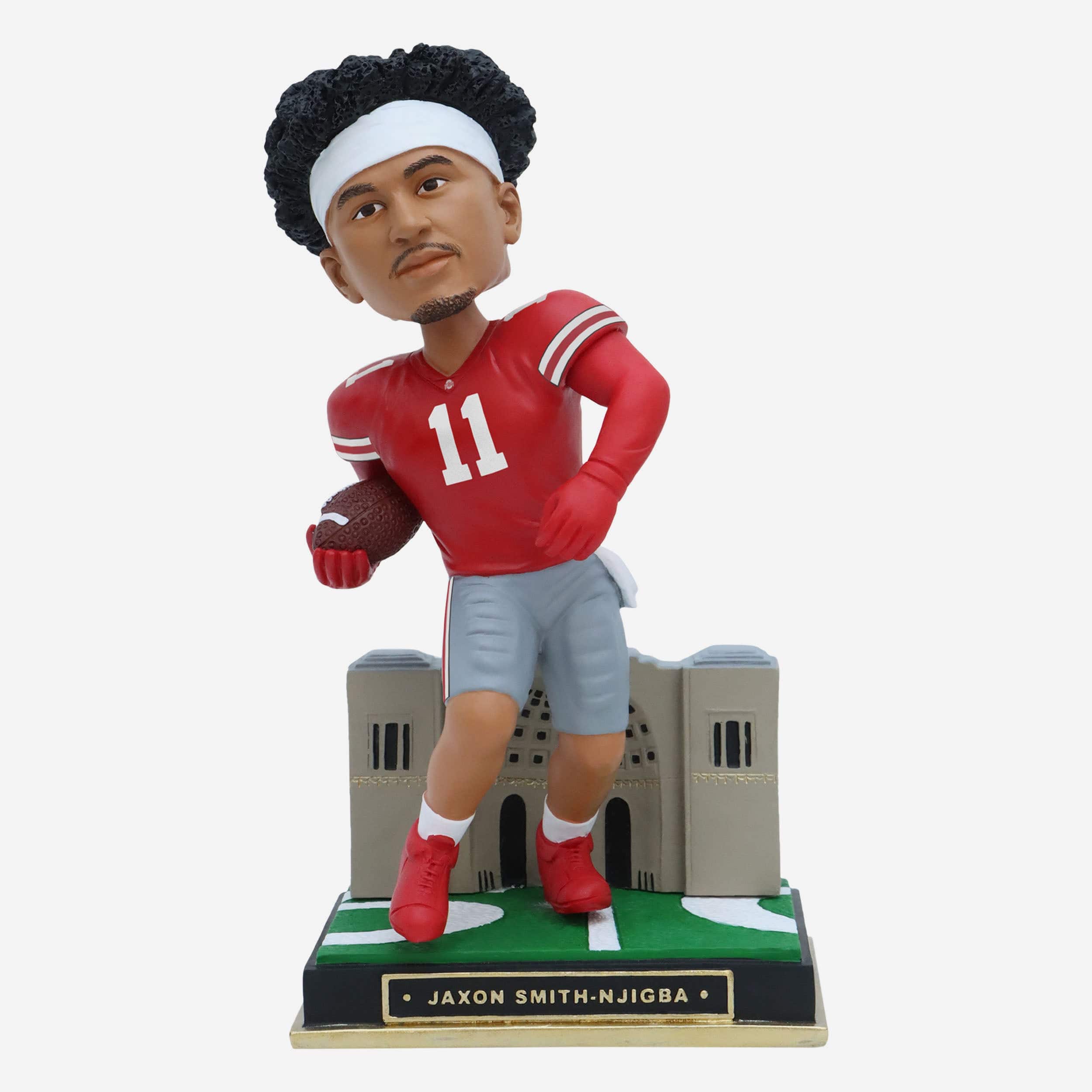 Jaxon Smith-Njigba Ohio State Buckeyes Gates Series Bobblehead