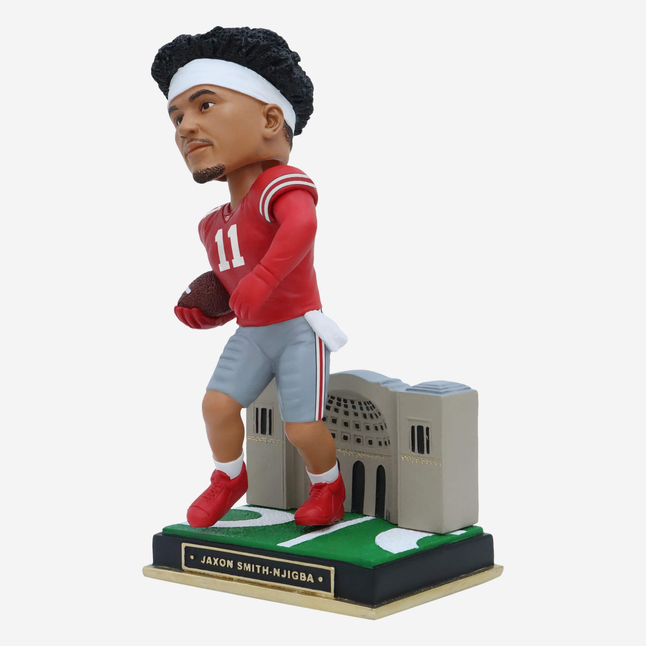 Jaxon Smith-Njigba Ohio State Buckeyes Gates Series Bobblehead - Image 4
