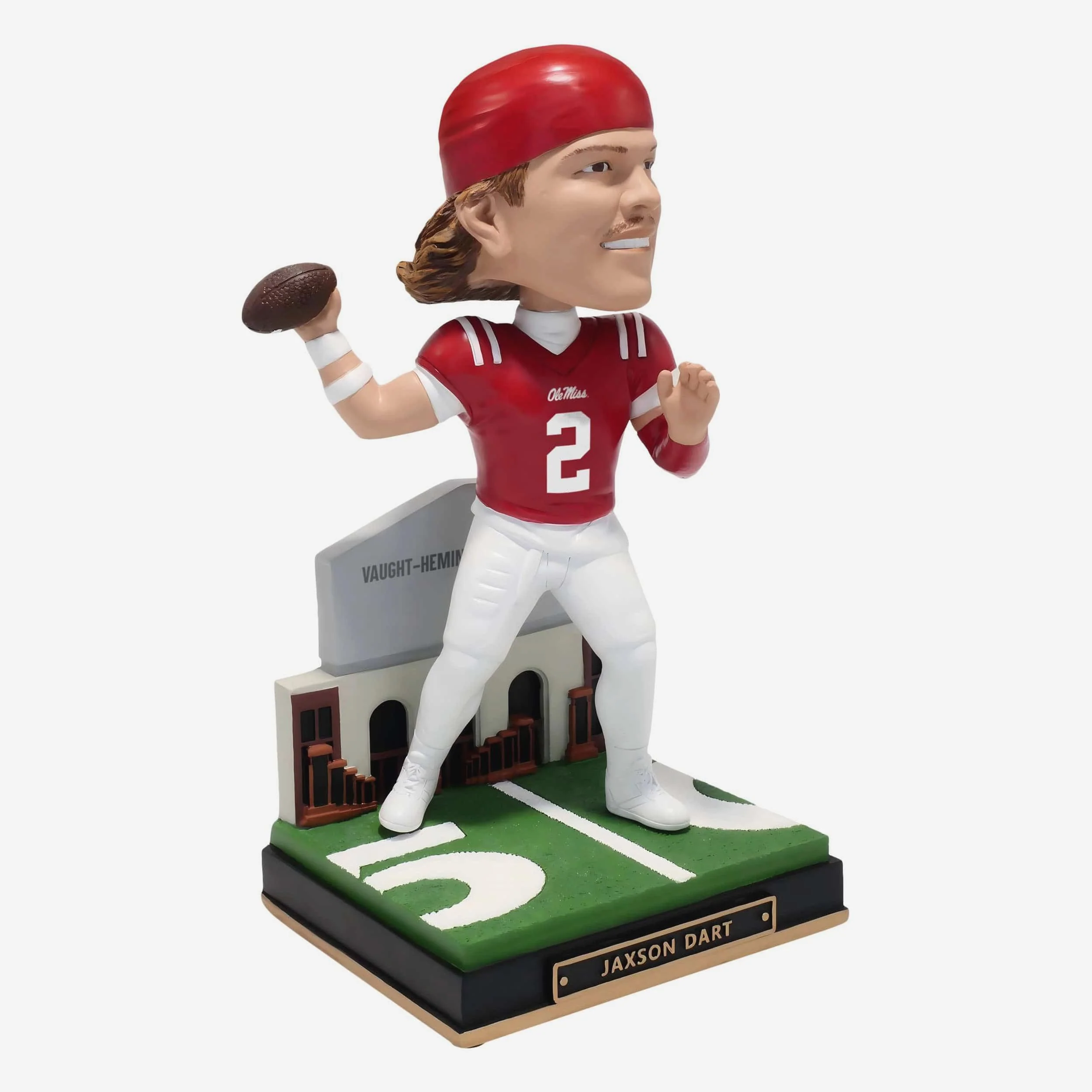 Jaxson Dart Ole Miss Rebels Gates Series Bobblehead - Image 4