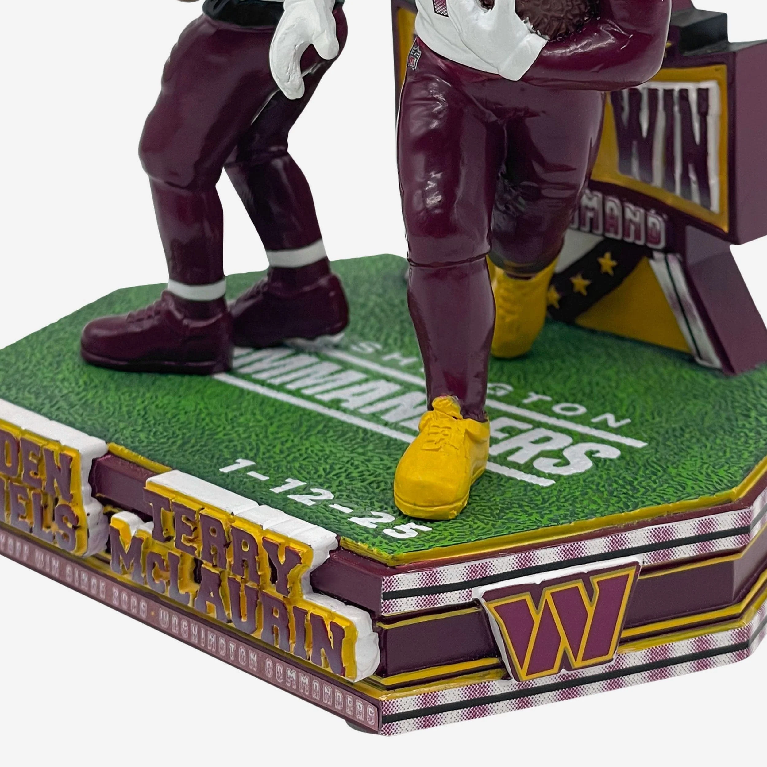 Jayden Daniels & Terry McLaurin Washington Commanders Wild Card Dual Gamebreaker Bobblehead - Image 4