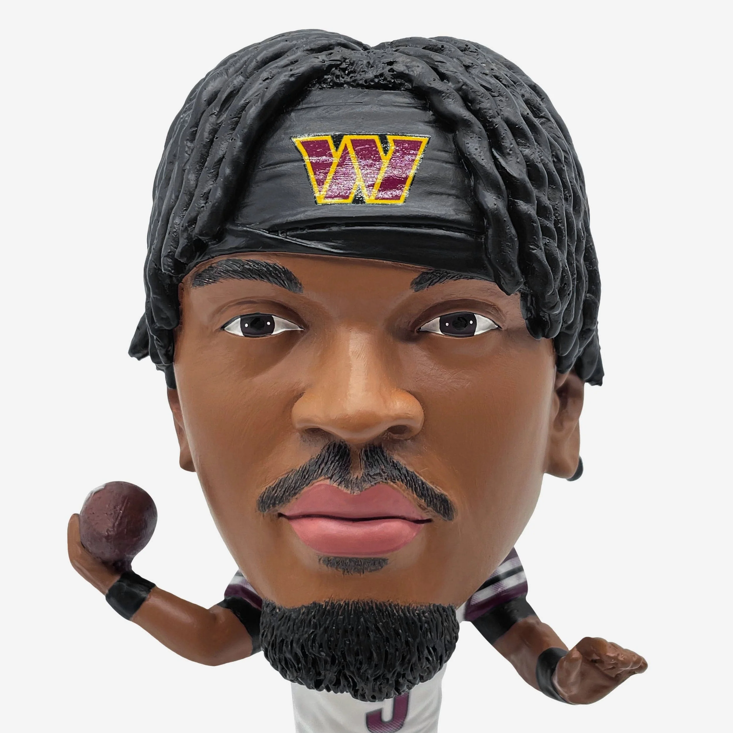 Jayden Daniels Washington Commanders 2024 NFL Playoffs Rookie Record Bighead Bobblehead - Image 2