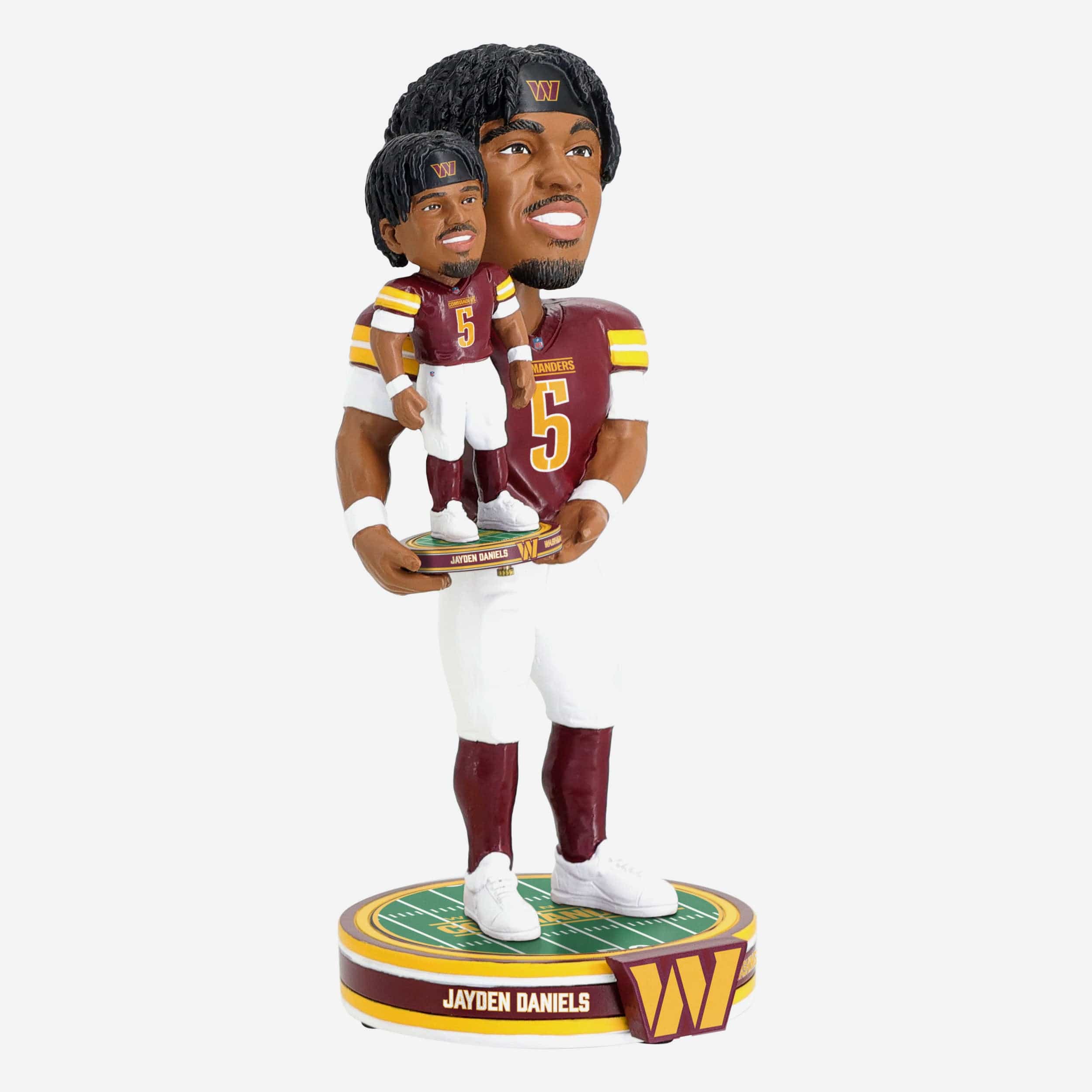 Jayden Daniels Washington Commanders Bobble Dubblz Boblehead - Image 5