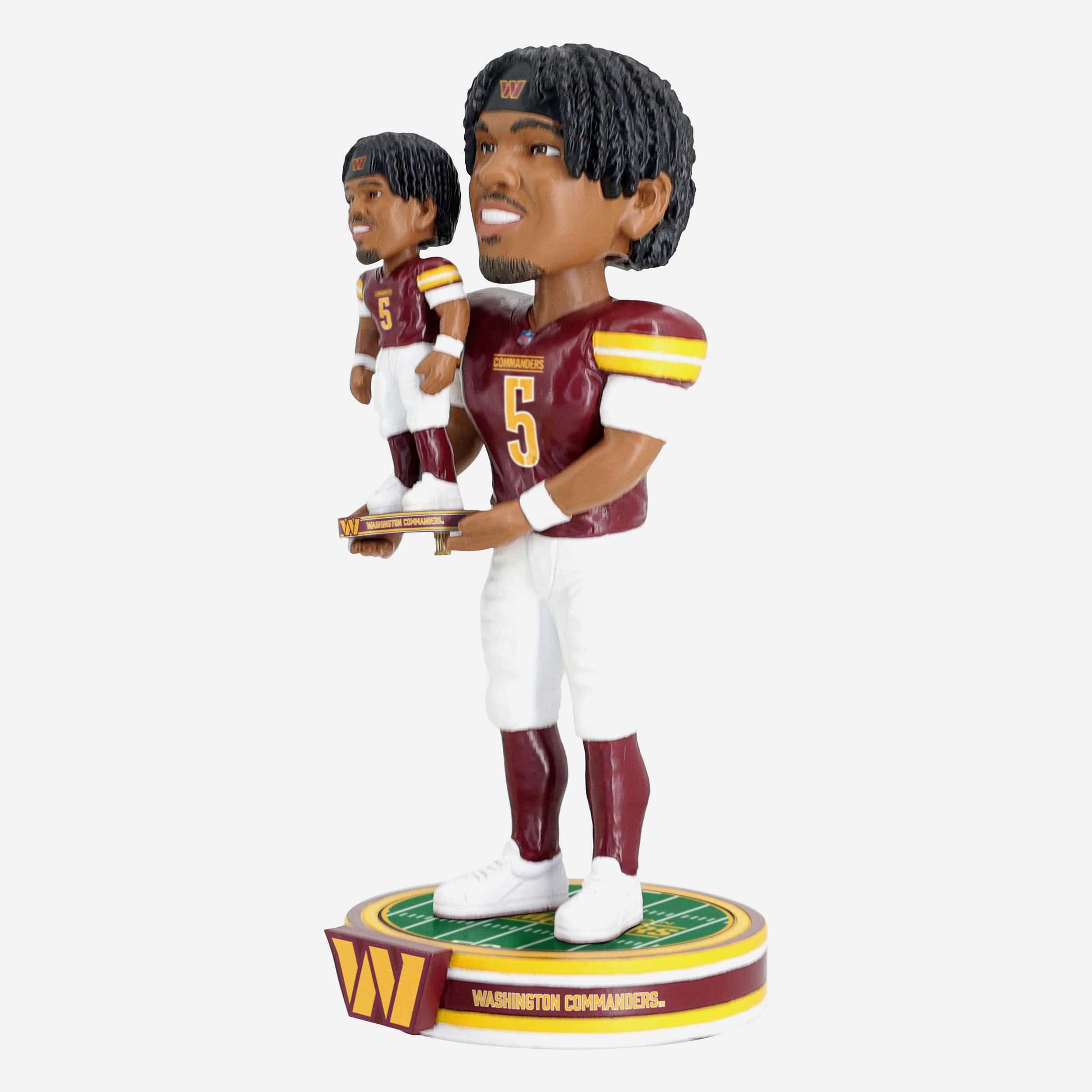 Jayden Daniels Washington Commanders Bobble Dubblz Boblehead - Image 6
