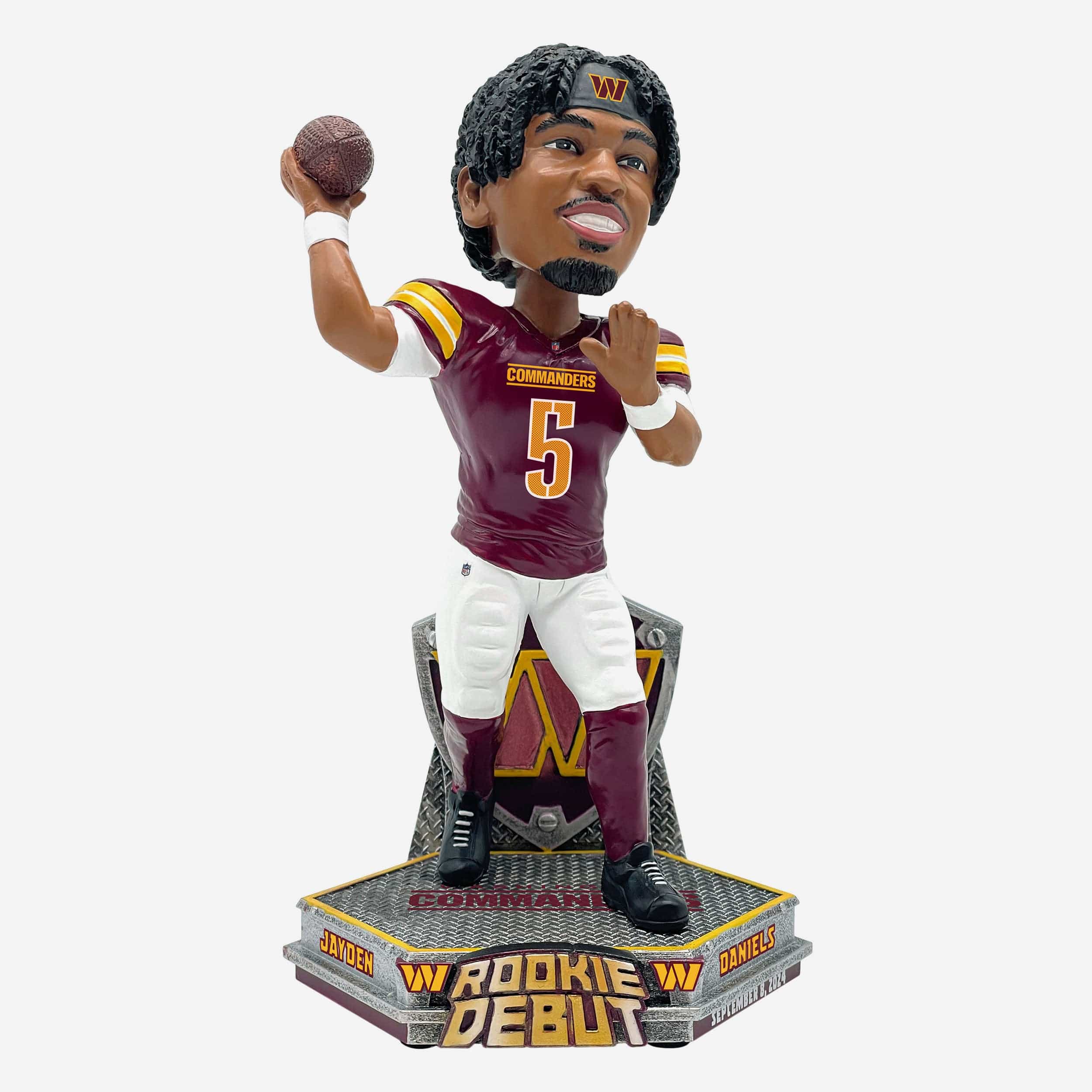 Jayden Daniels Washington Commanders Debut Bobblehead