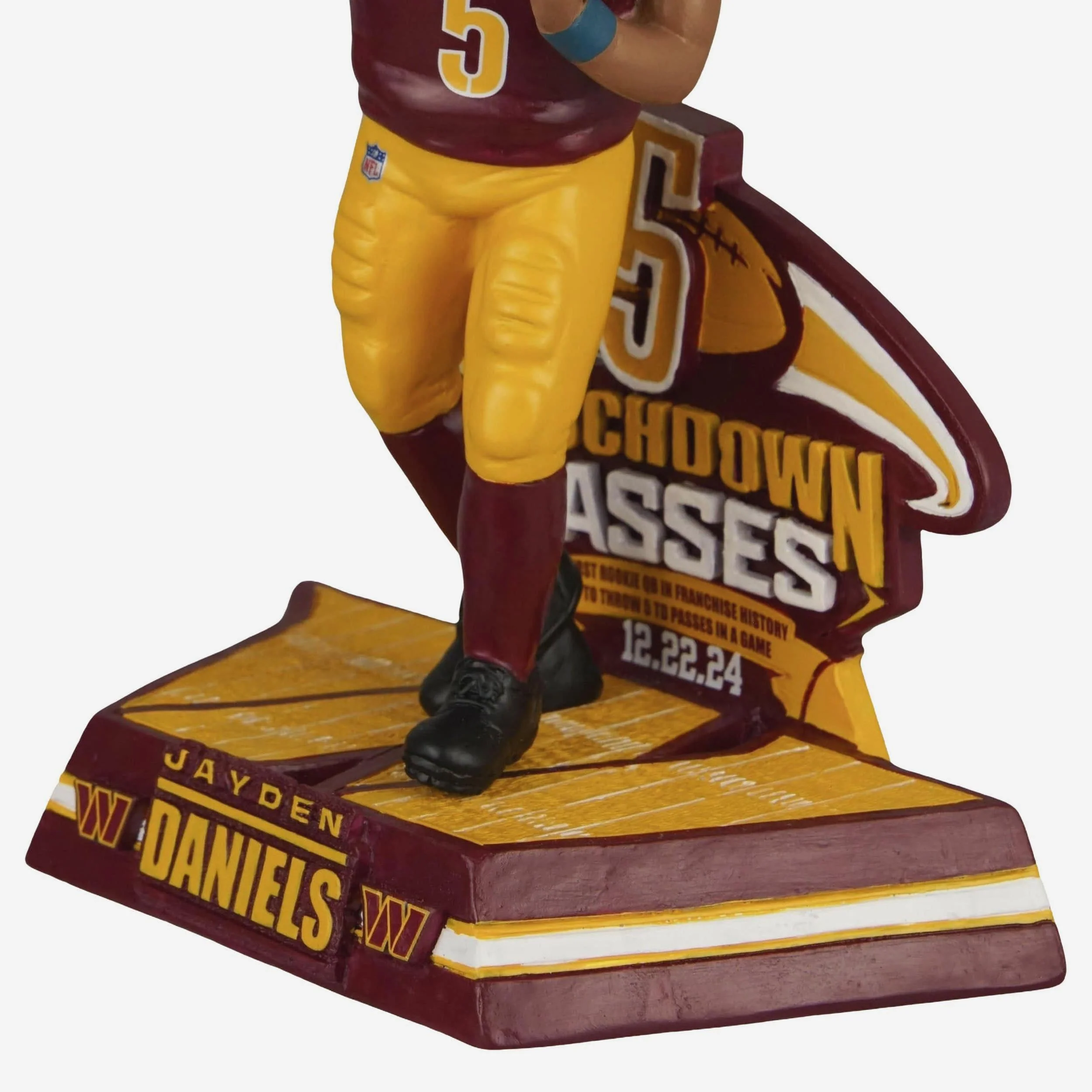 Jayden Daniels Washington Commanders Gamebreaker Bobblehead - Image 3